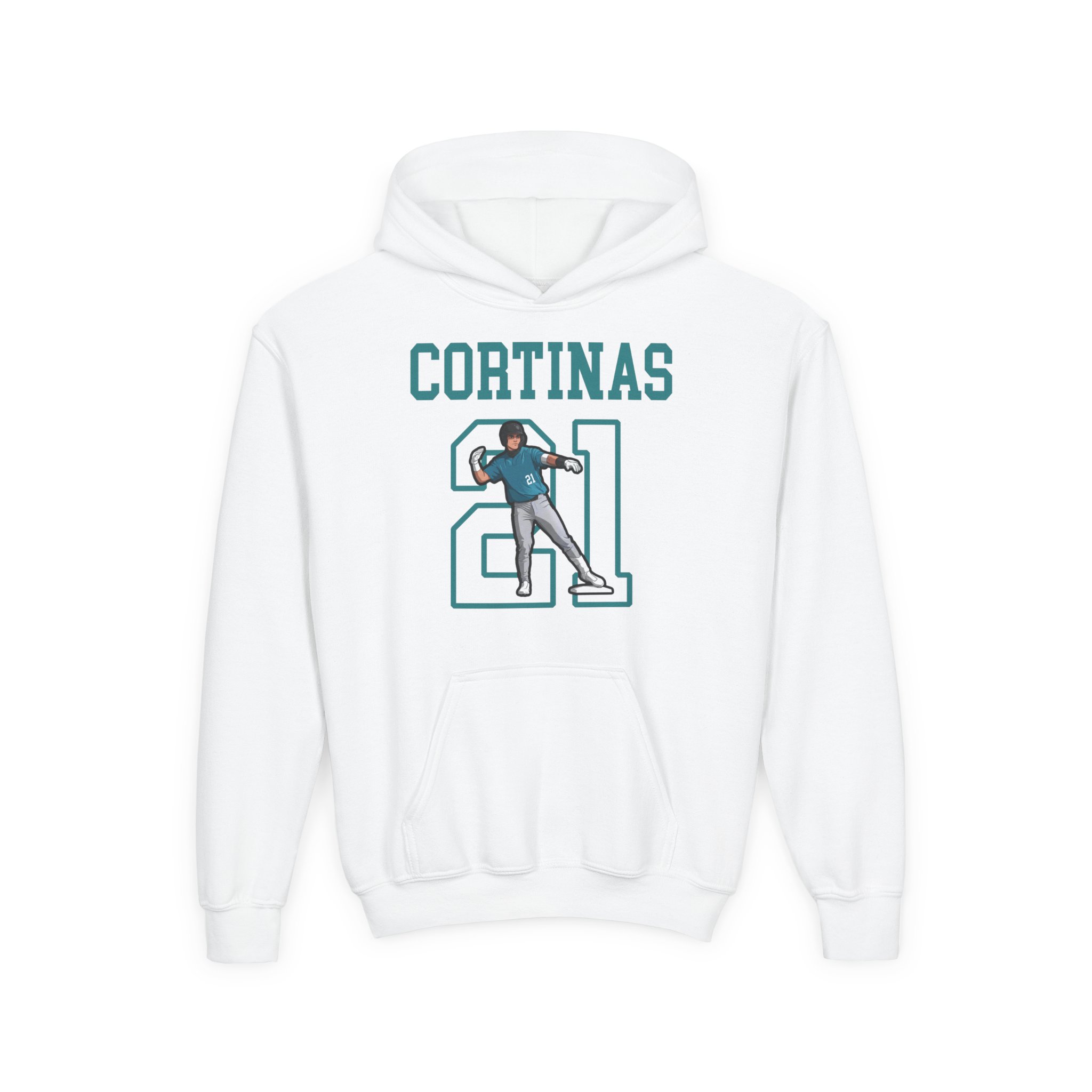 Youth Hoodie — character_shirsey in White