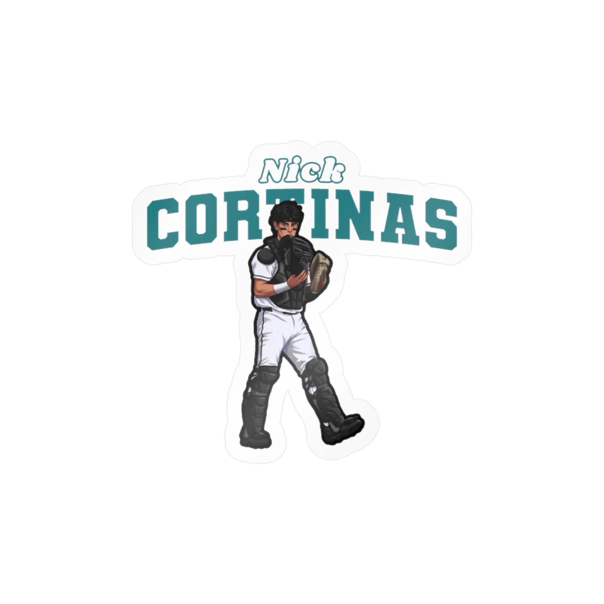 Vinyl Sticker — character_name_arch in Classic