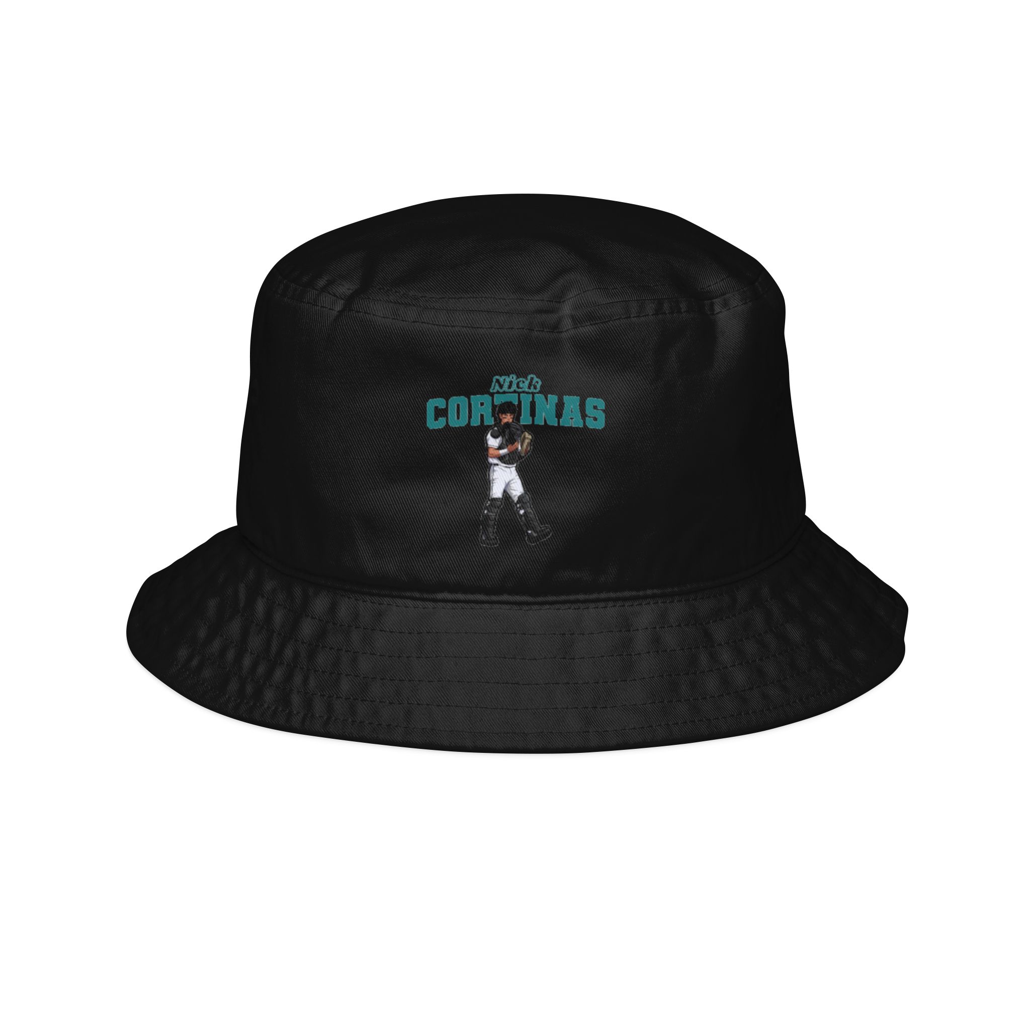 Bucket Hat — character_name_arch in Black