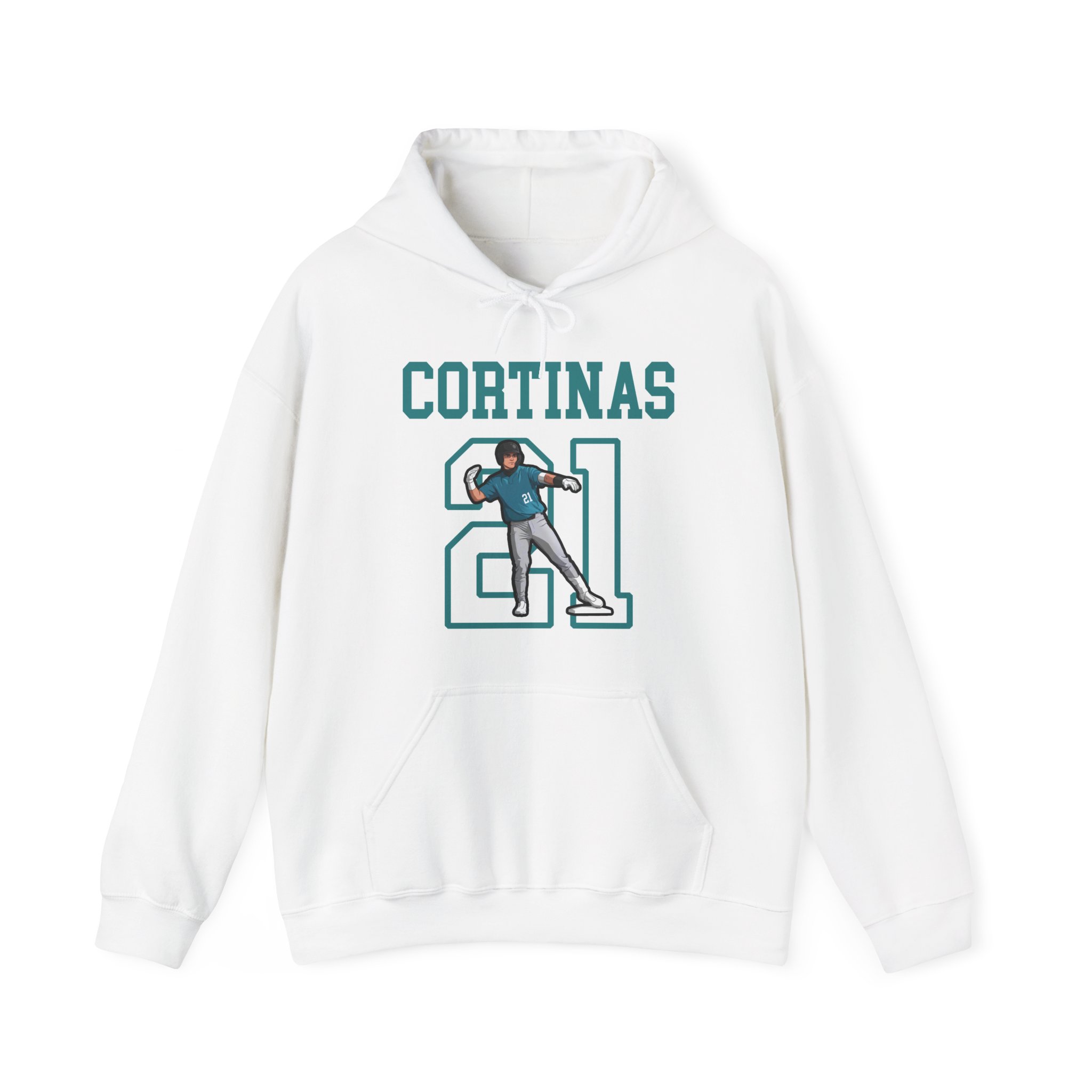 Hoodie — character_shirsey in White