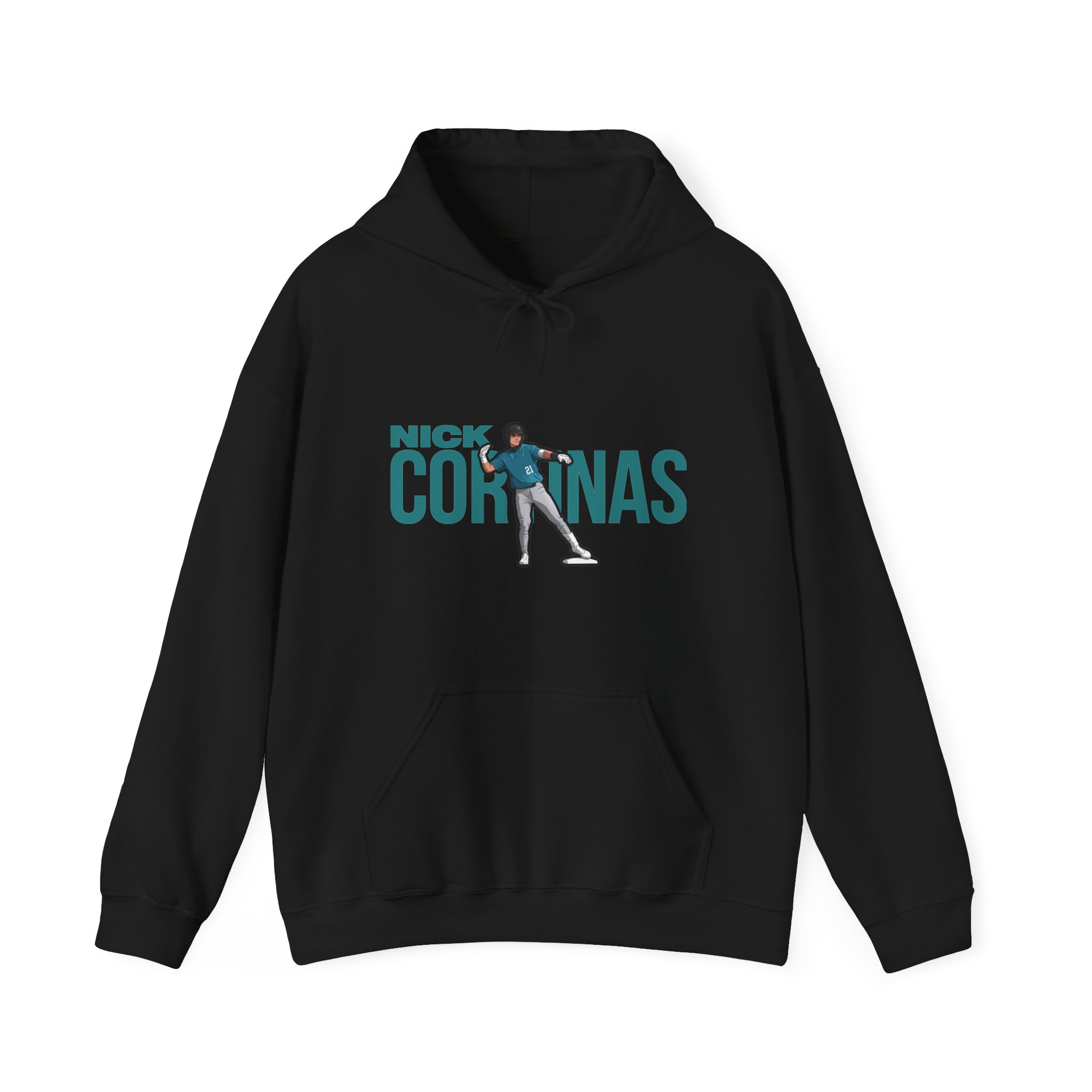 Hoodie — character_player_name in Black