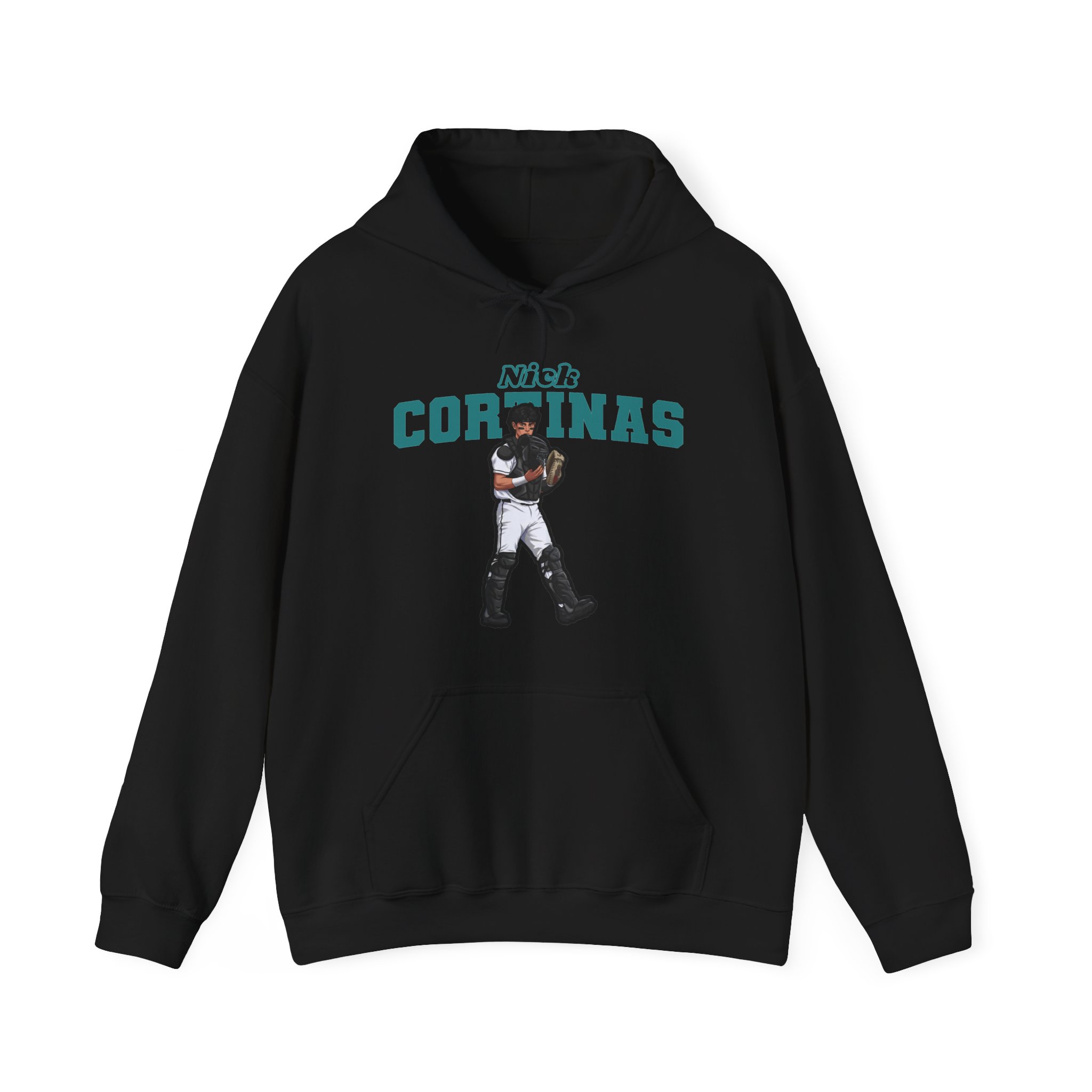 Hoodie — character_name_arch in Black