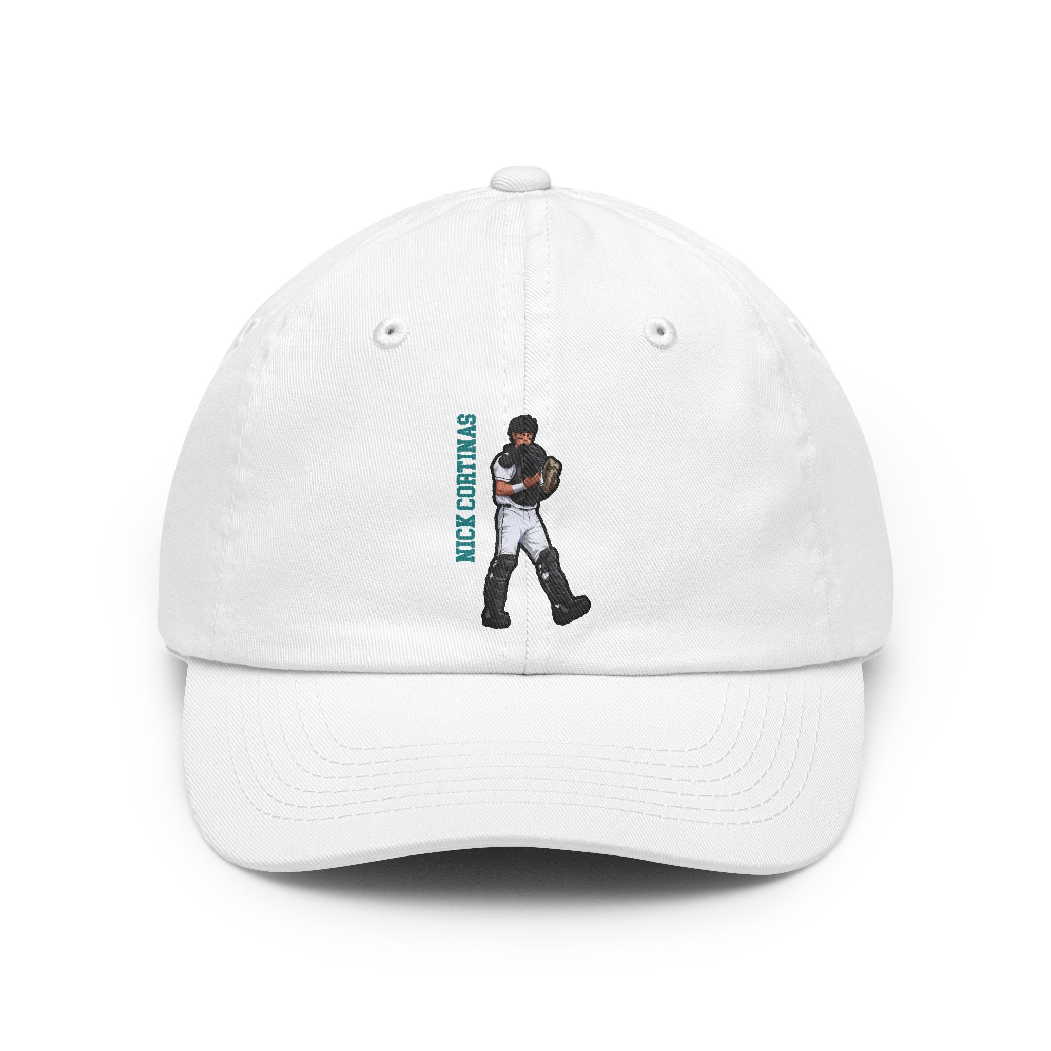Classic Cap — character_name_vertical in White