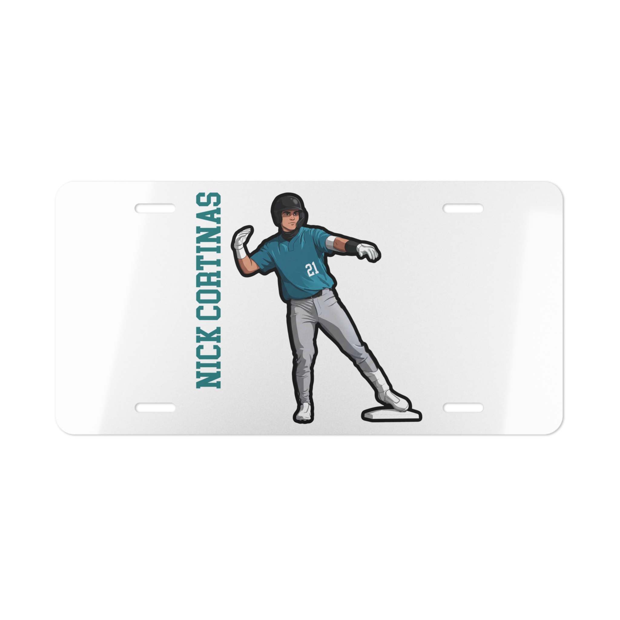 License Plate — character_name_vertical in Classic