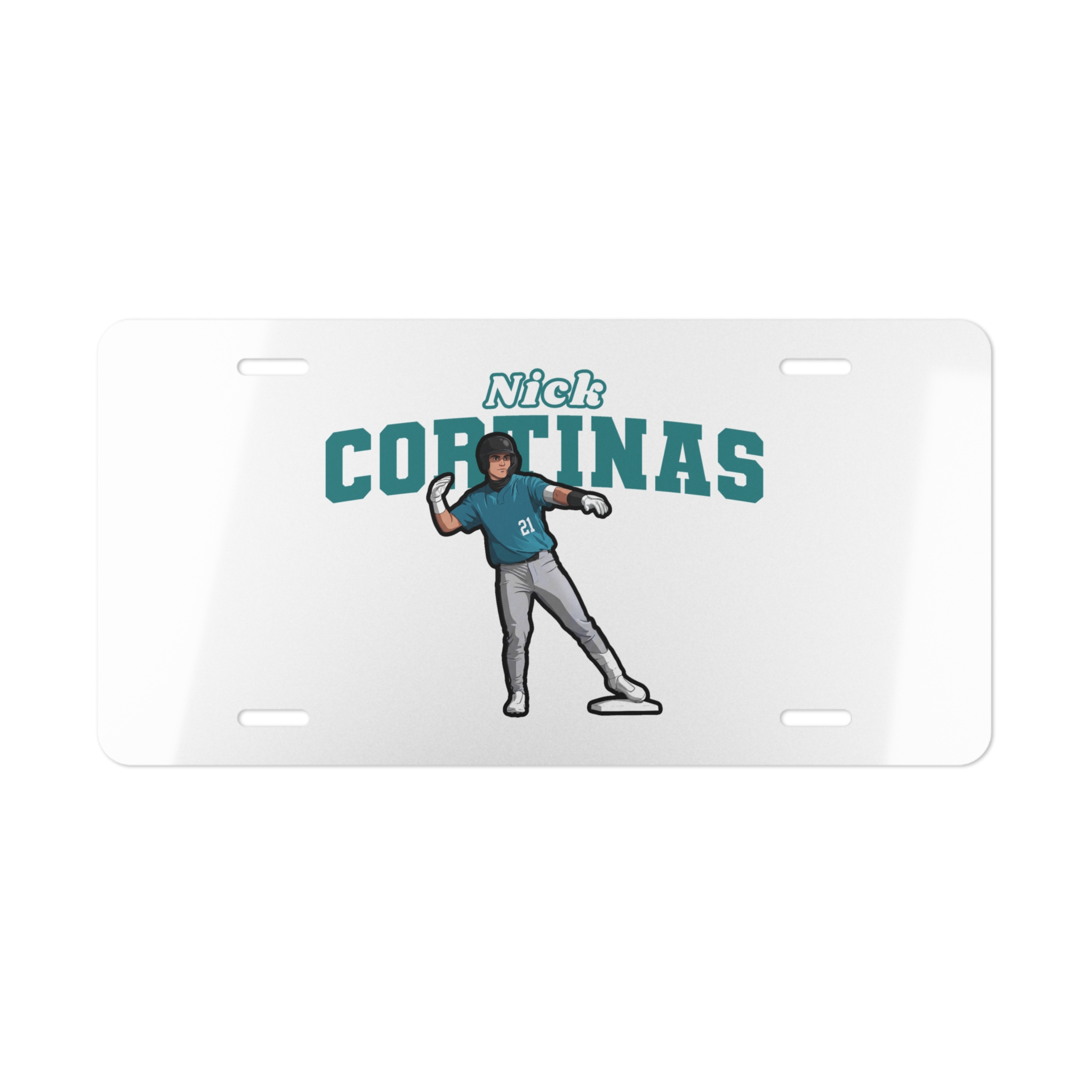 License Plate — character_name_arch in Classic