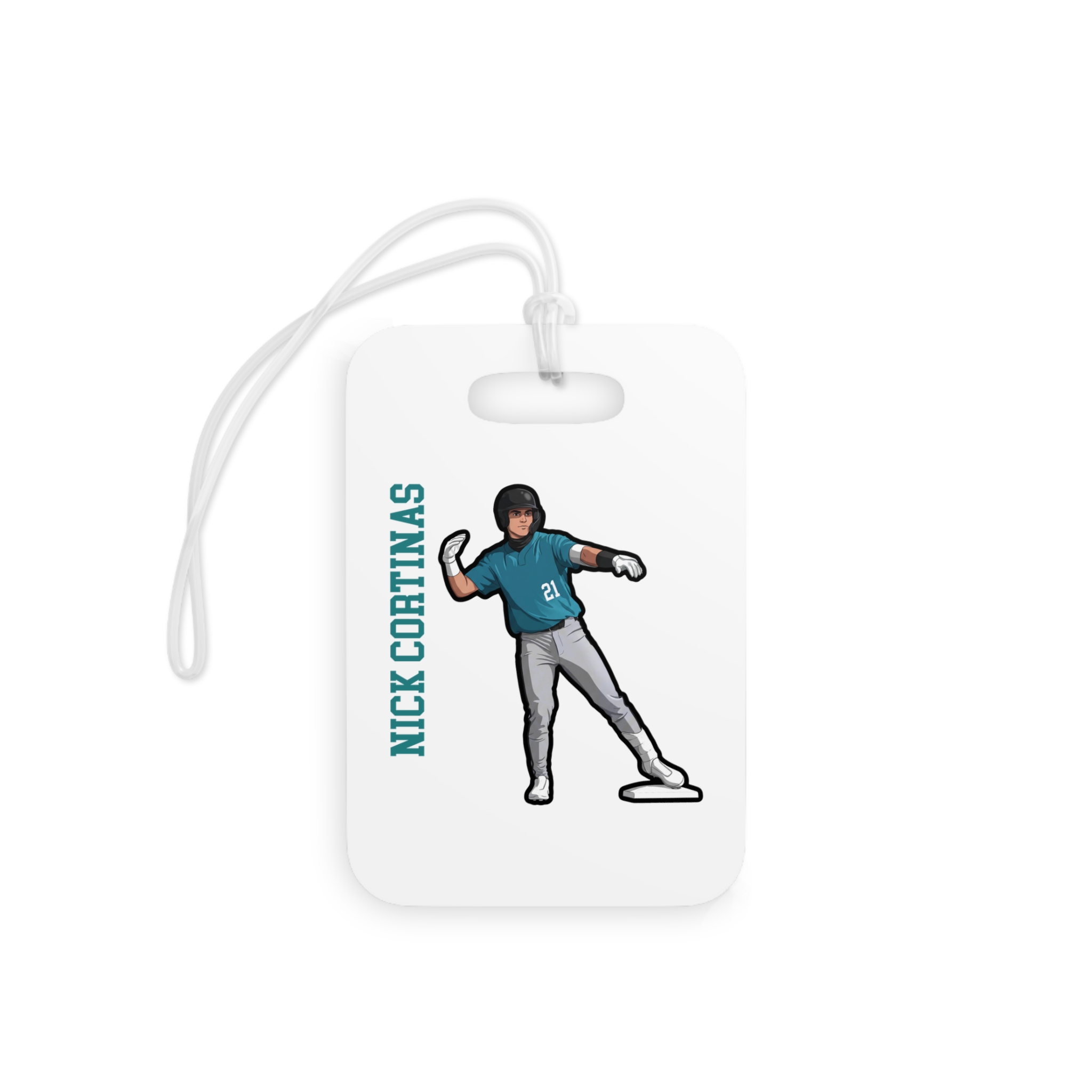 Bag Tag — character_name_vertical in Classic