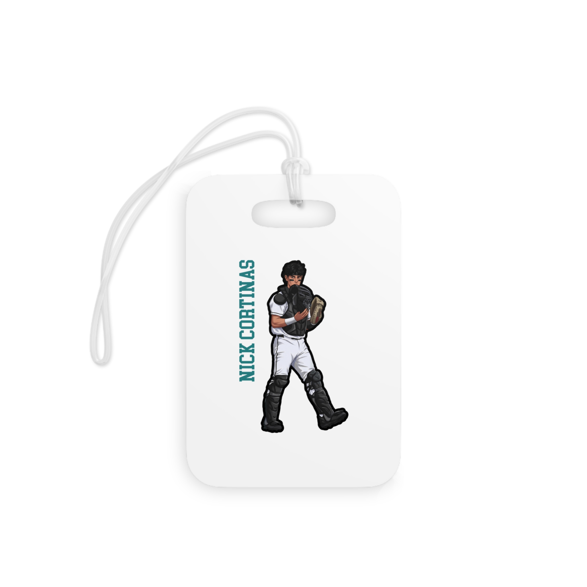 Bag Tag — character_name_vertical in Classic