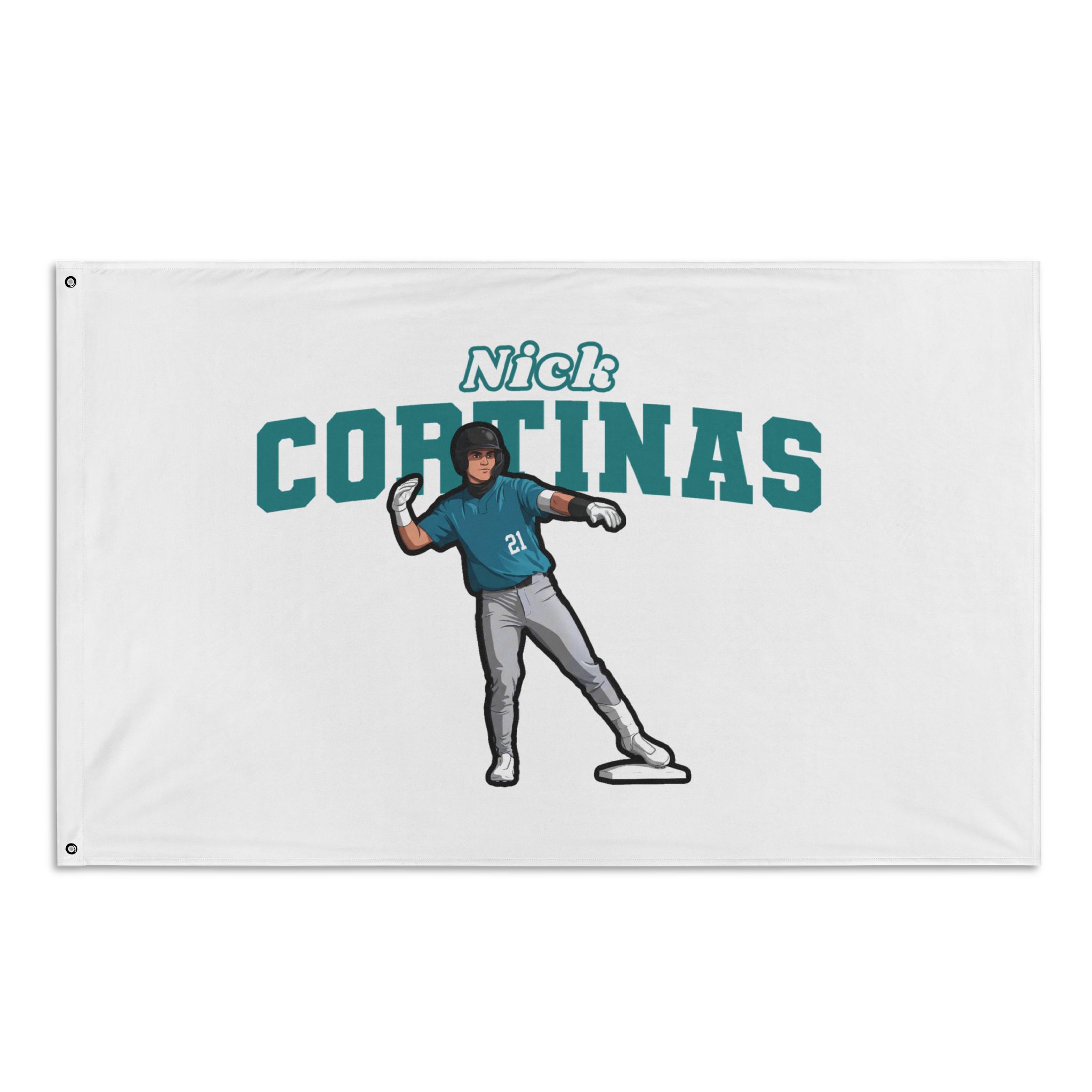 Flag (35 × 56 in) — character_name_arch in Classic