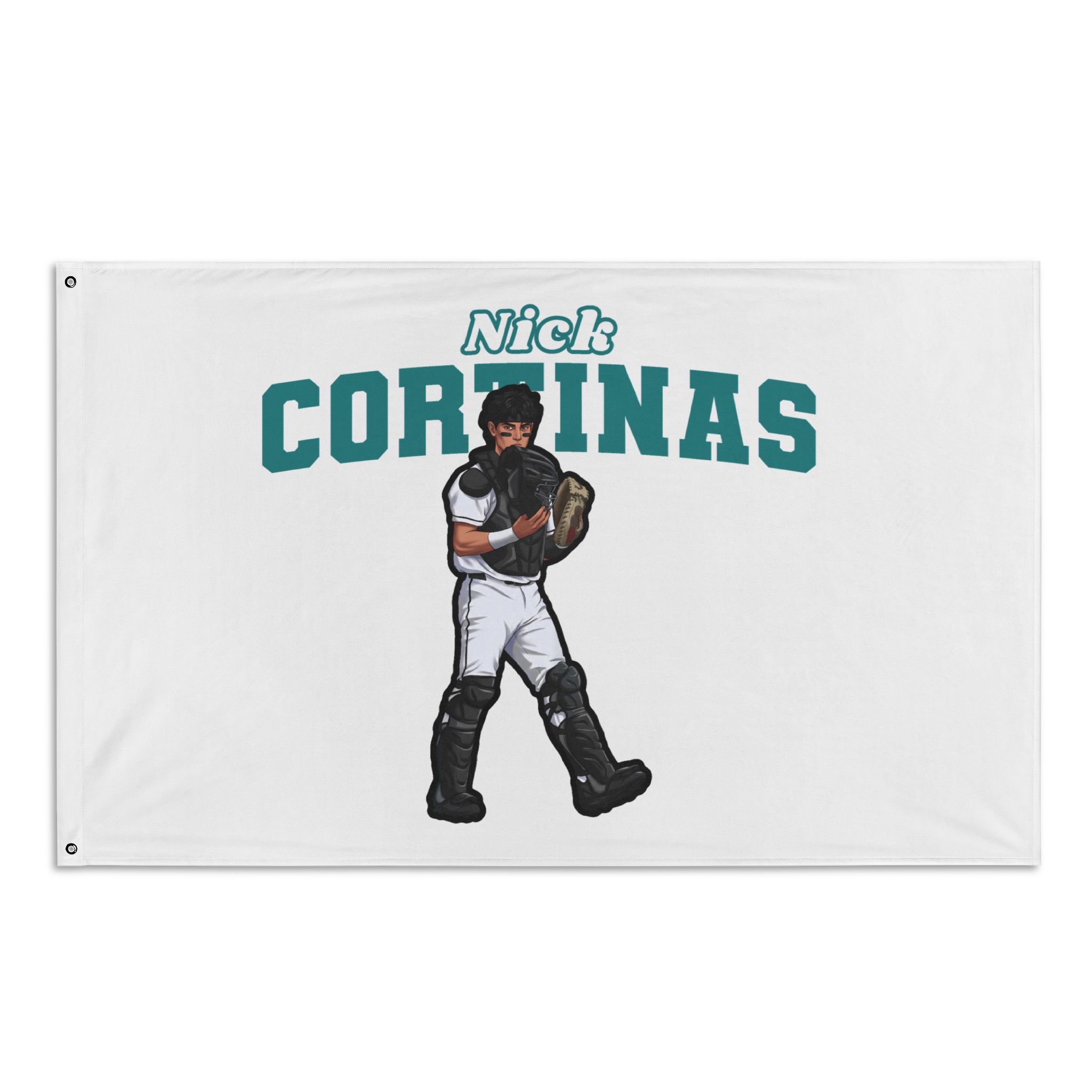 Flag (35 × 56 in) — character_name_arch in Classic