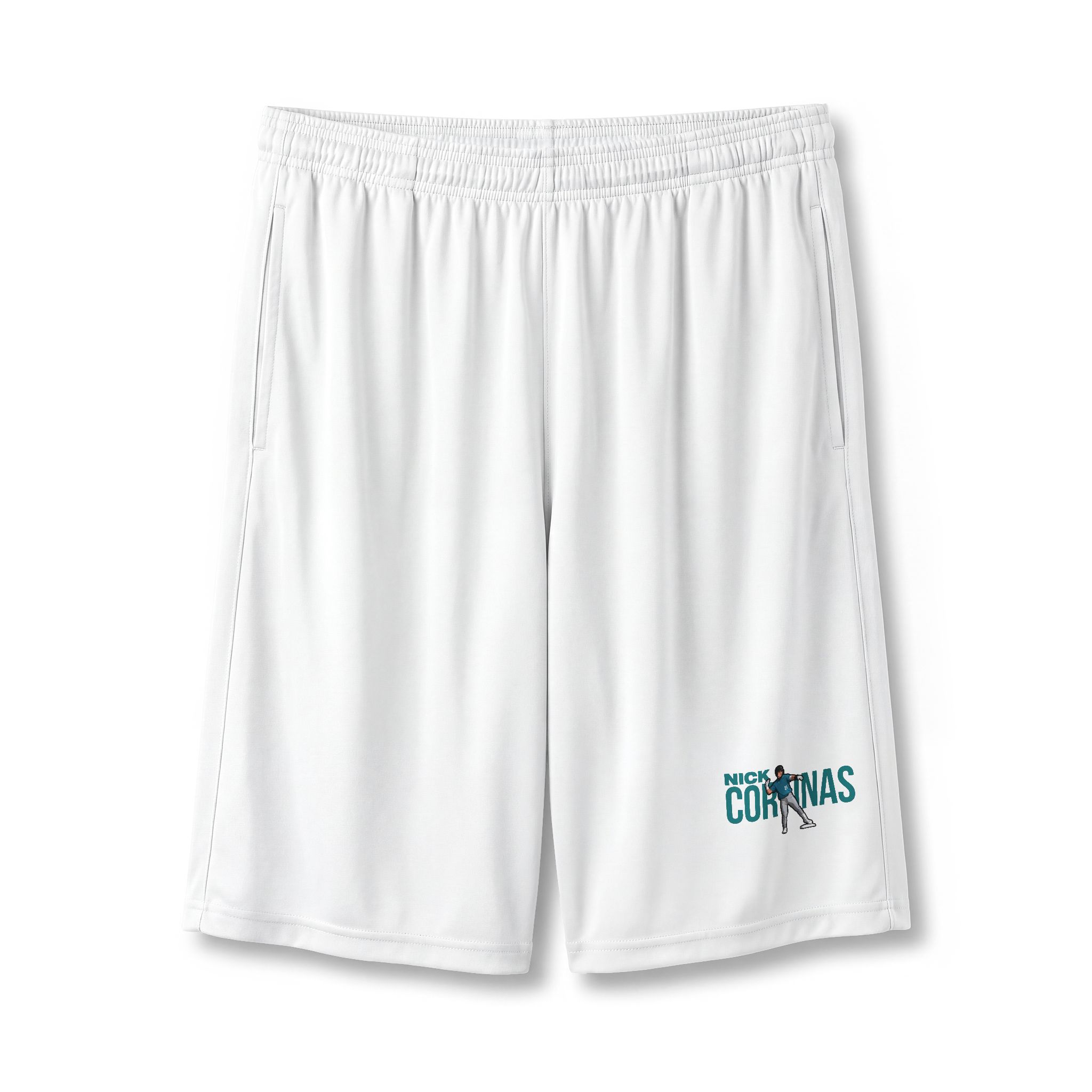 Shorts — character_player_name in White
