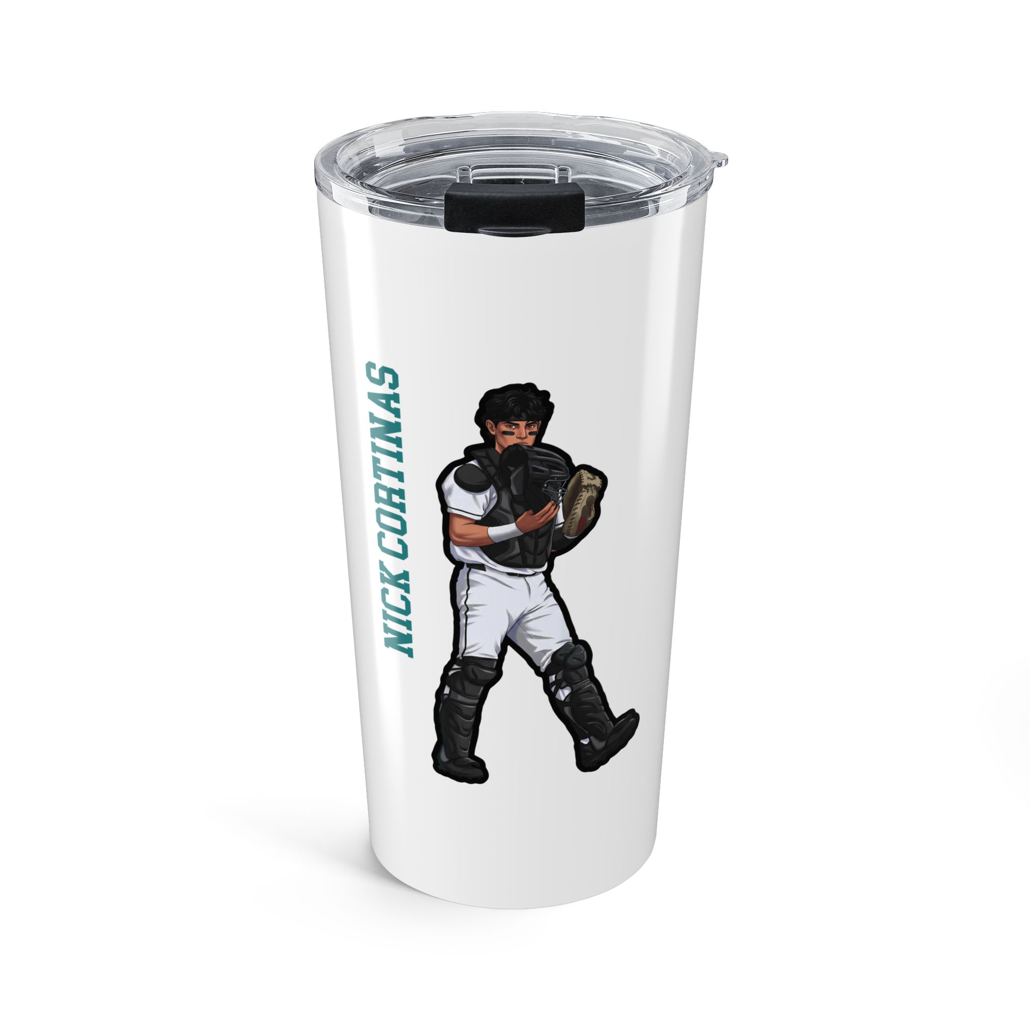 20oz Tumbler — character_name_vertical in Classic