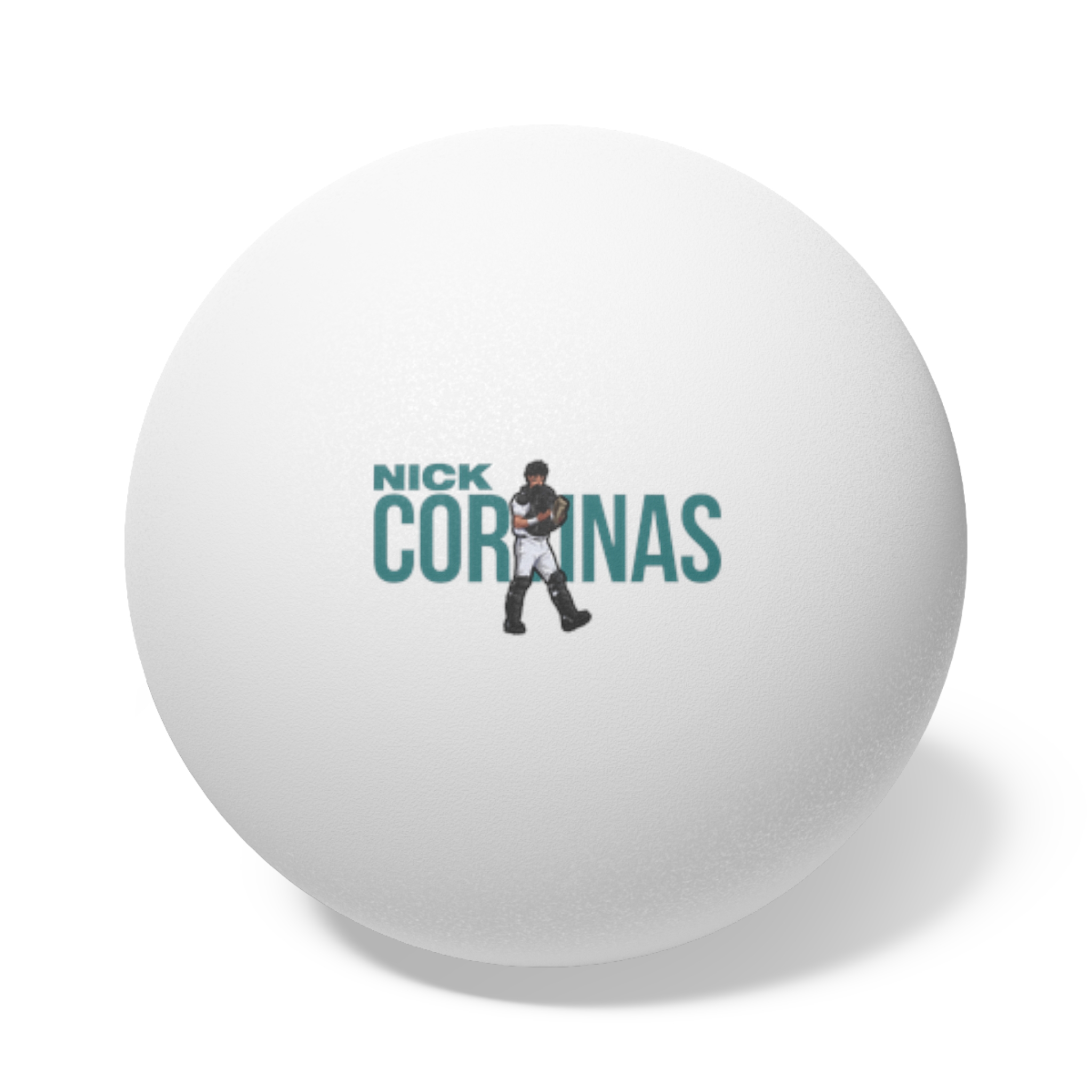 Ping Pong Balls, 6 pcs — character_player_name in White