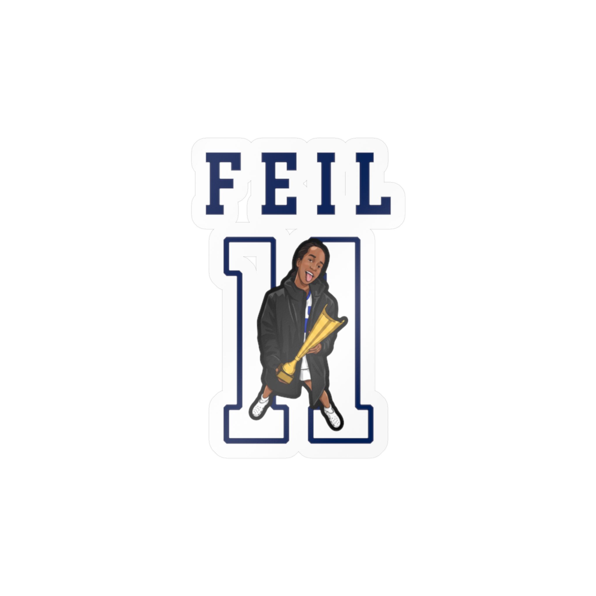 Vinyl Sticker — character_shirsey in Classic