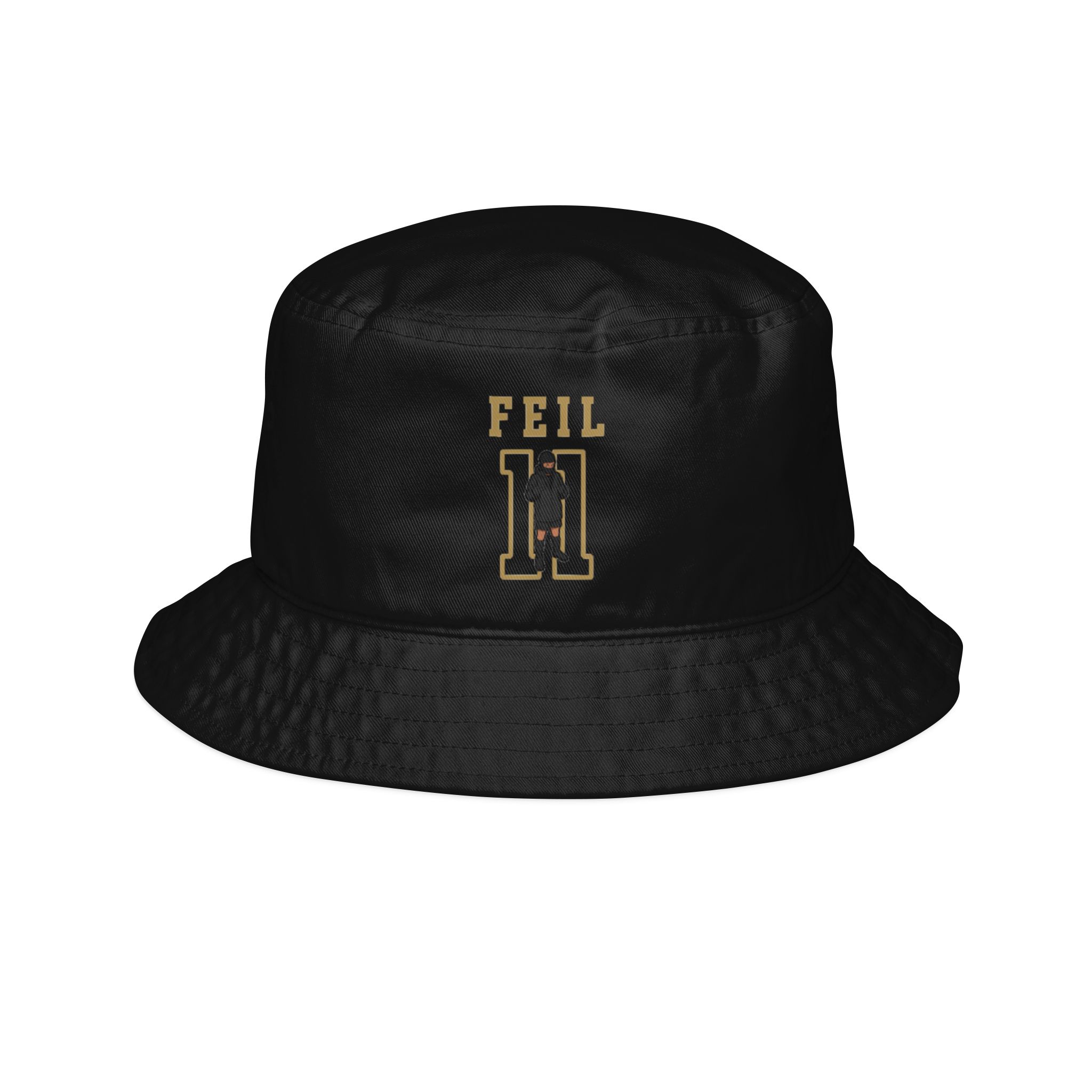 Bucket Hat — character_shirsey in Black