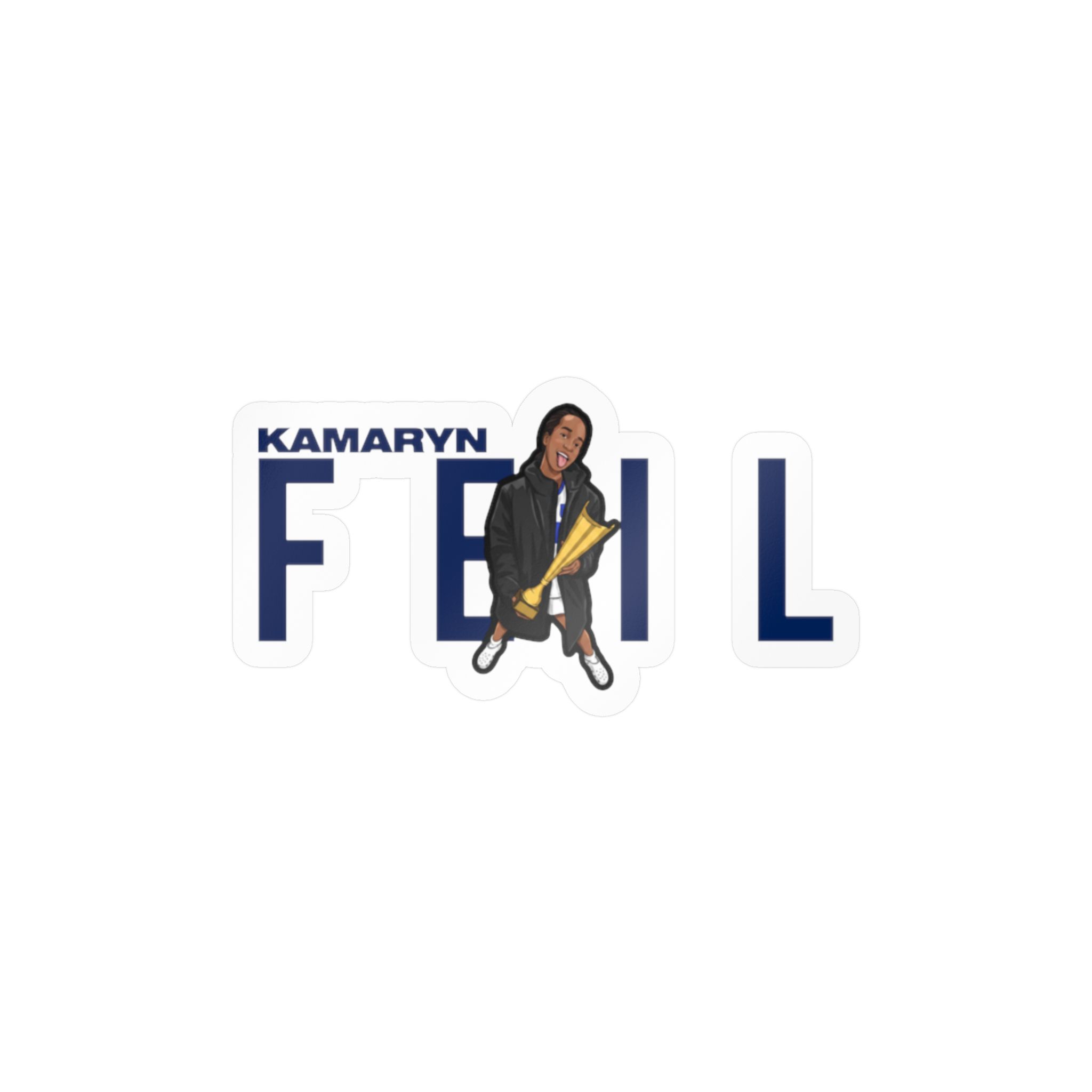 Vinyl Sticker — character_player_name in Classic