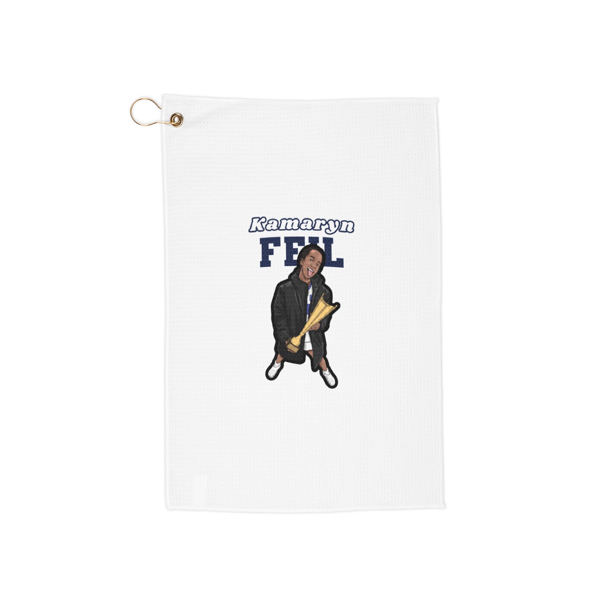 Golf Towel — character_name_arch in Classic