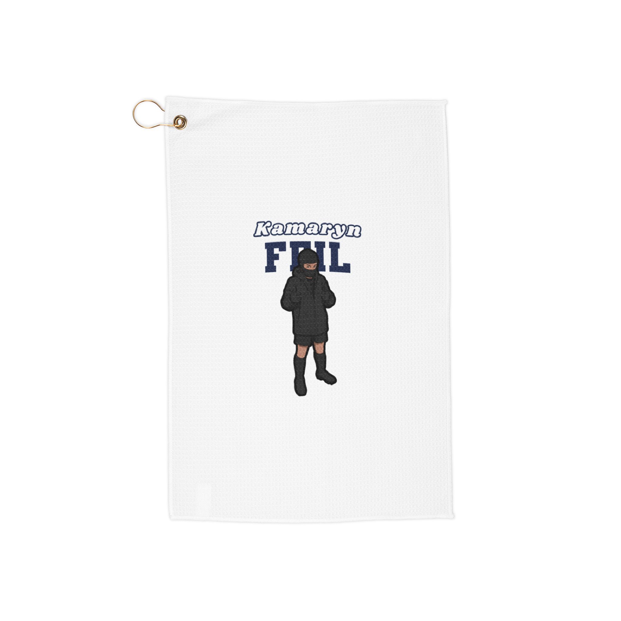 Golf Towel — character_name_arch in Classic