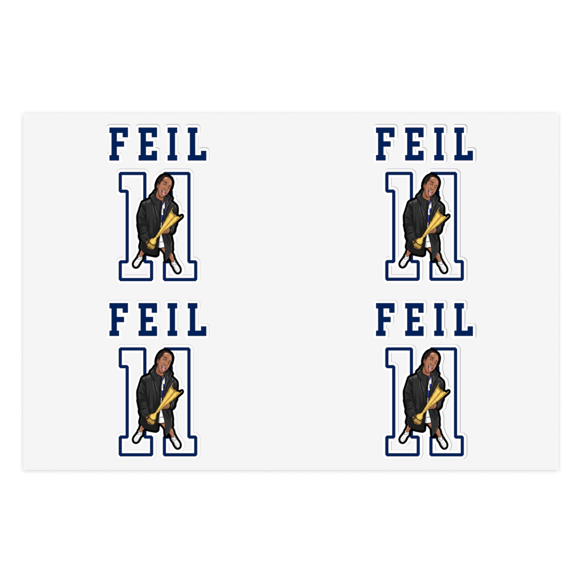 Sticker Sheet — character_shirsey in Classic