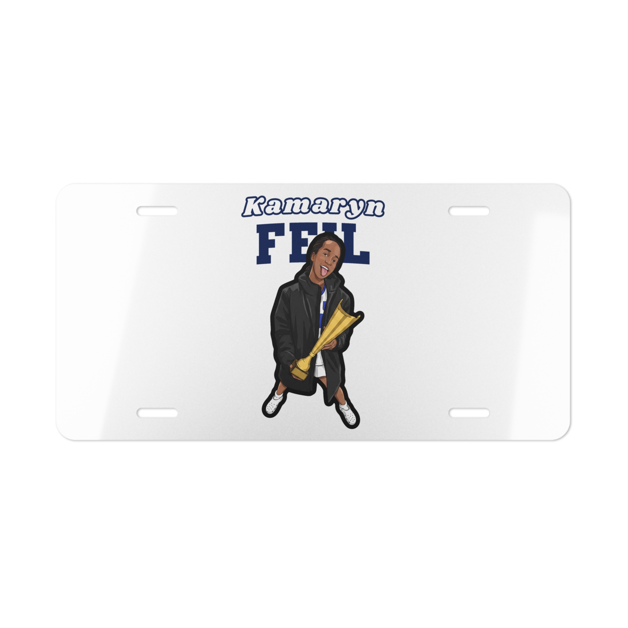 License Plate — character_name_arch in Classic