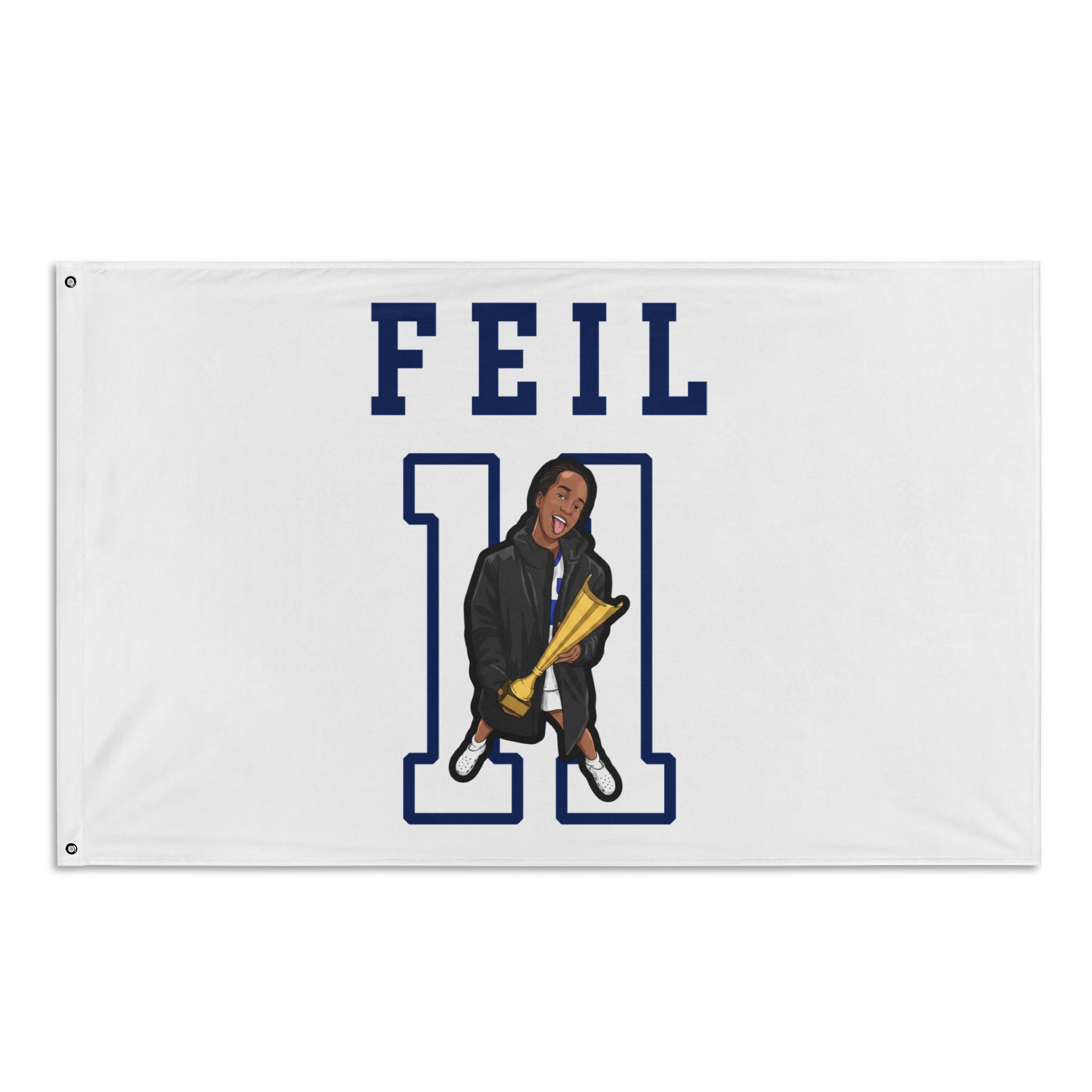 Flag (35 × 56 in) — character_shirsey in Classic