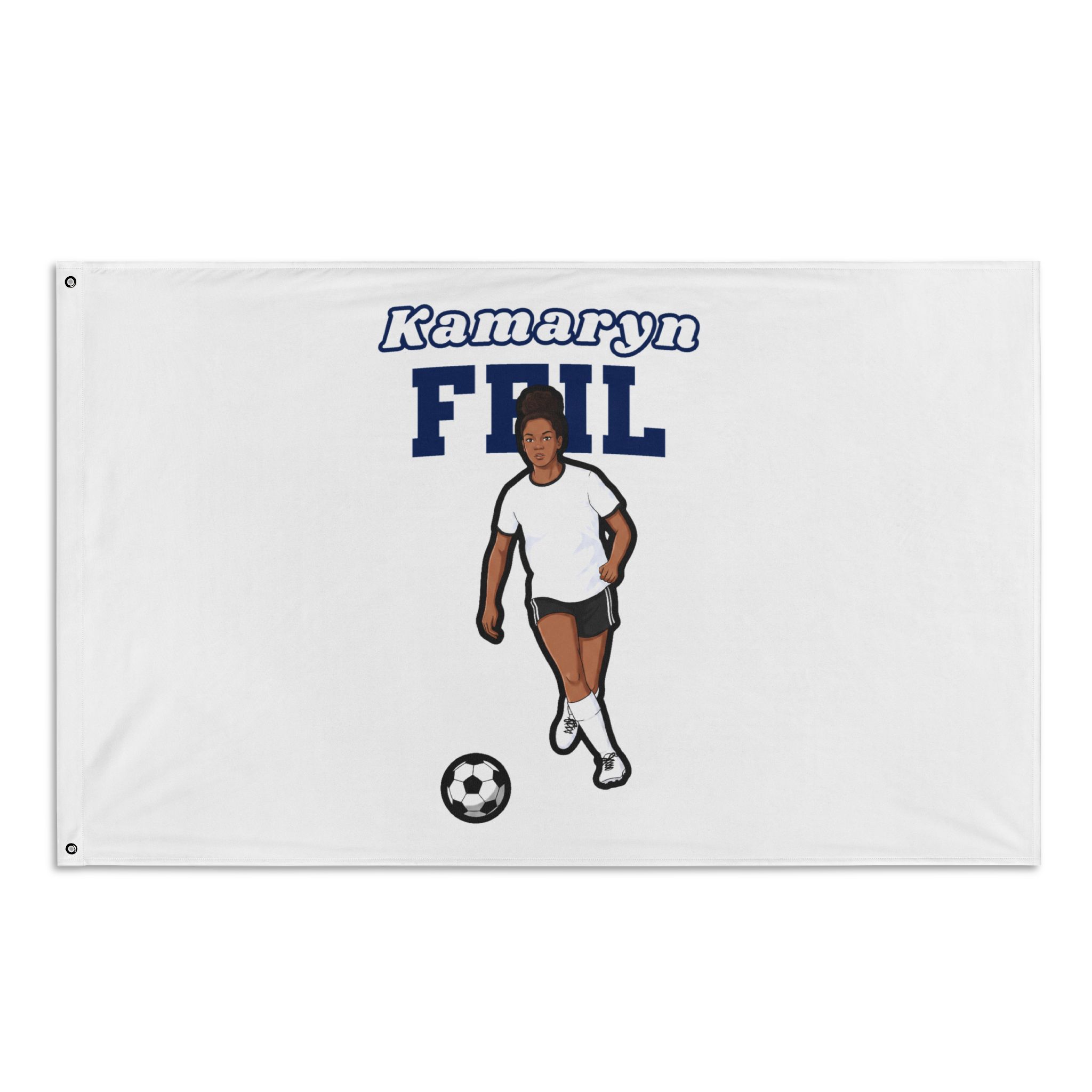 Flag (35 × 56 in) — character_name_arch in Classic