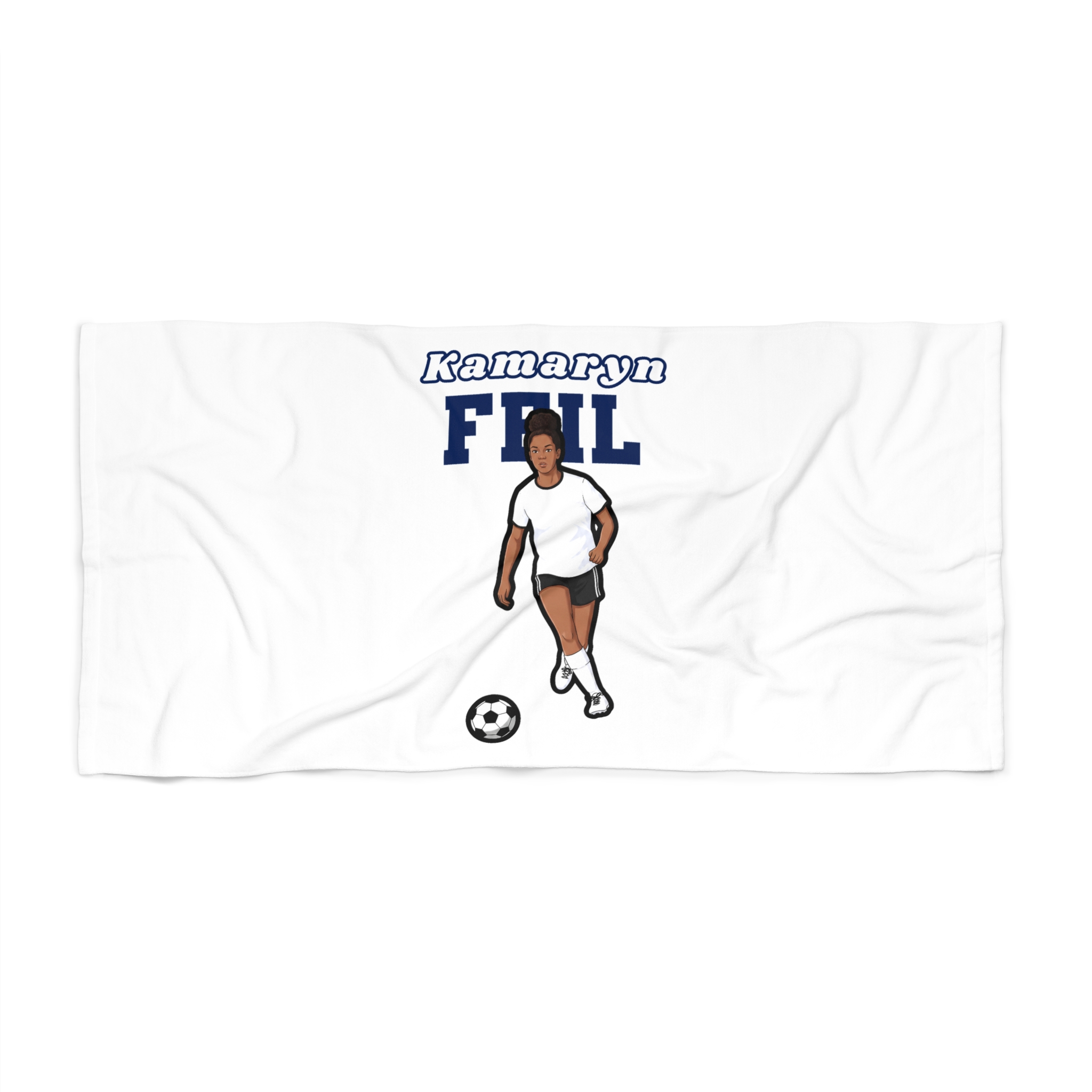 Beach Towel — character_name_arch in Classic