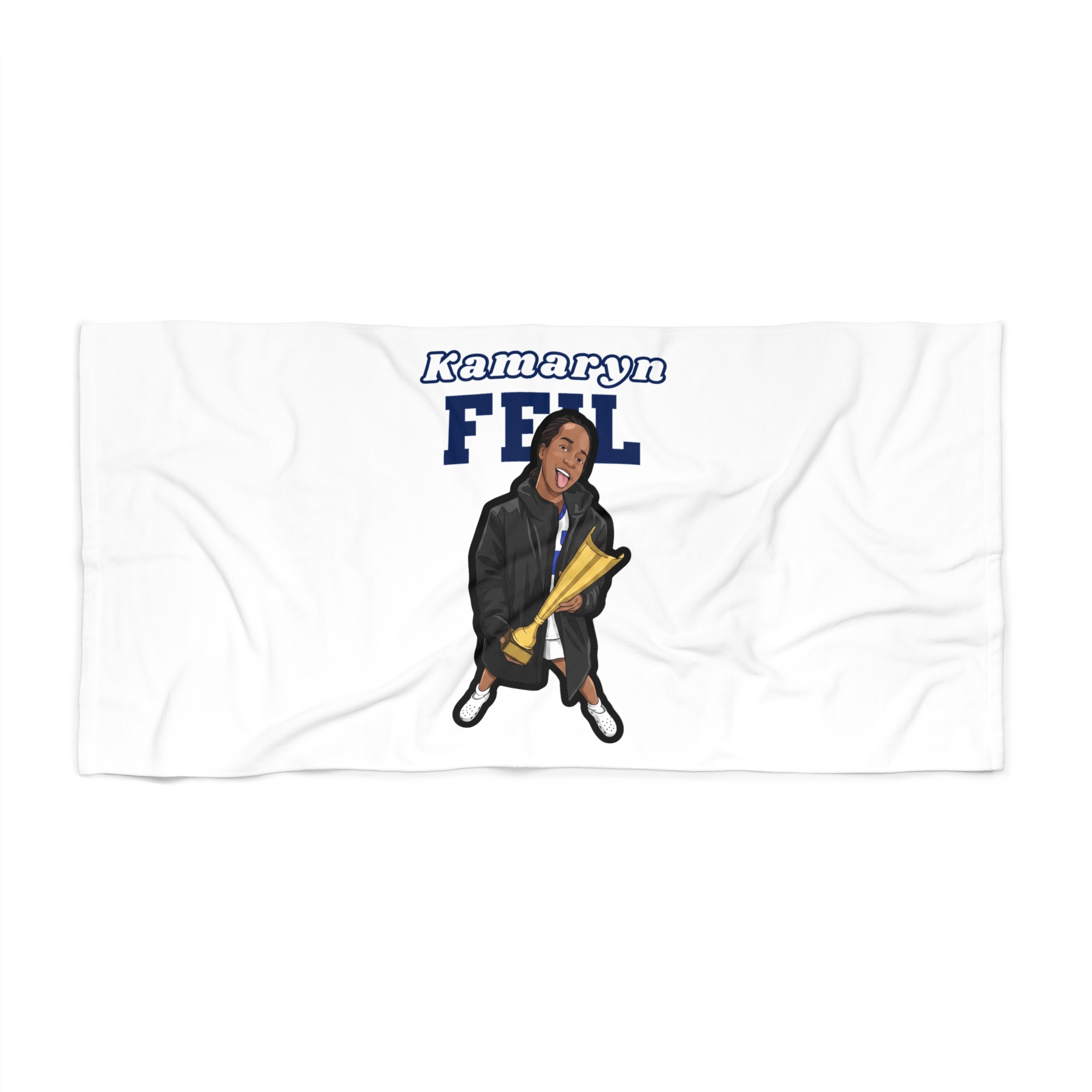 Beach Towel — character_name_arch in Classic