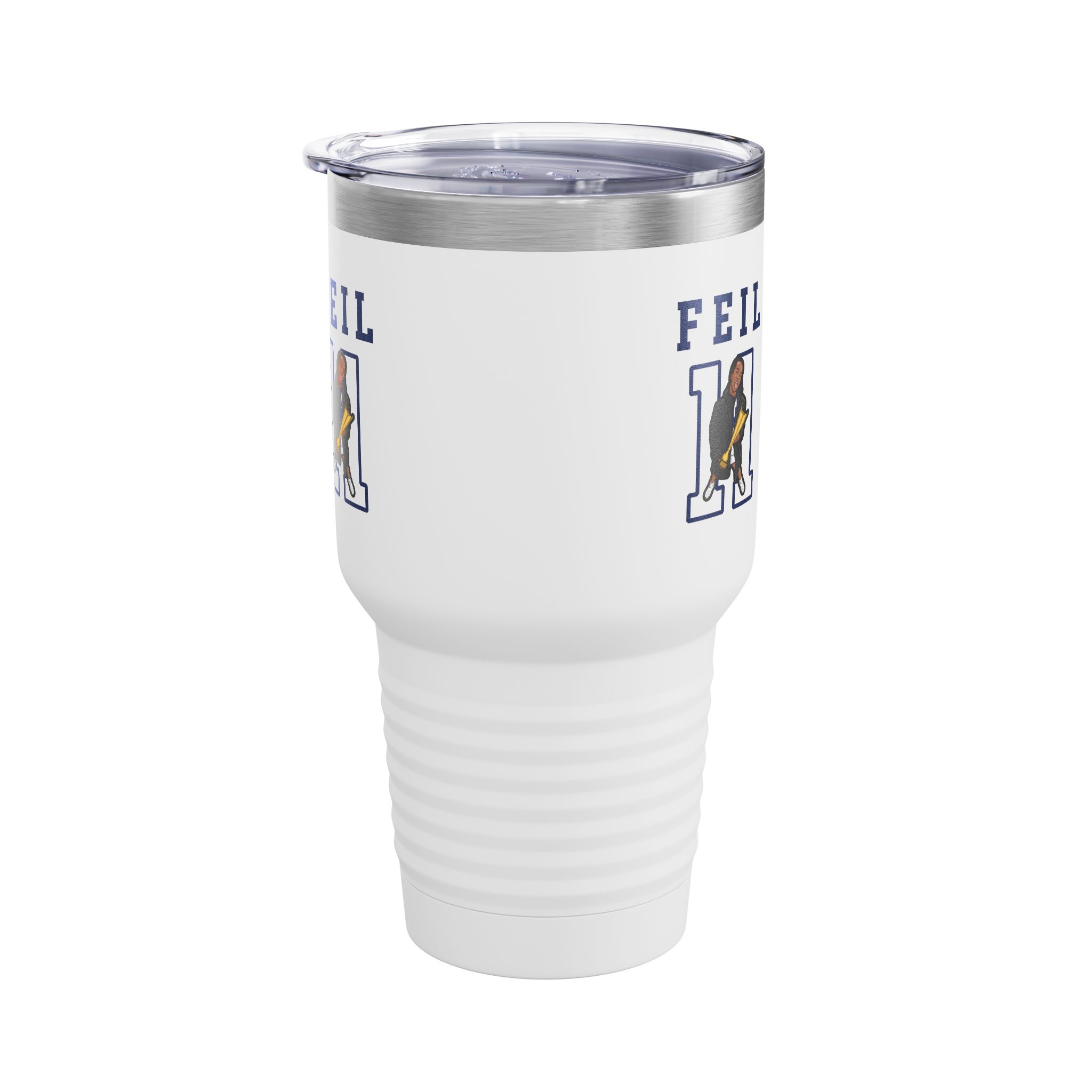30oz Tumbler — character_shirsey in White