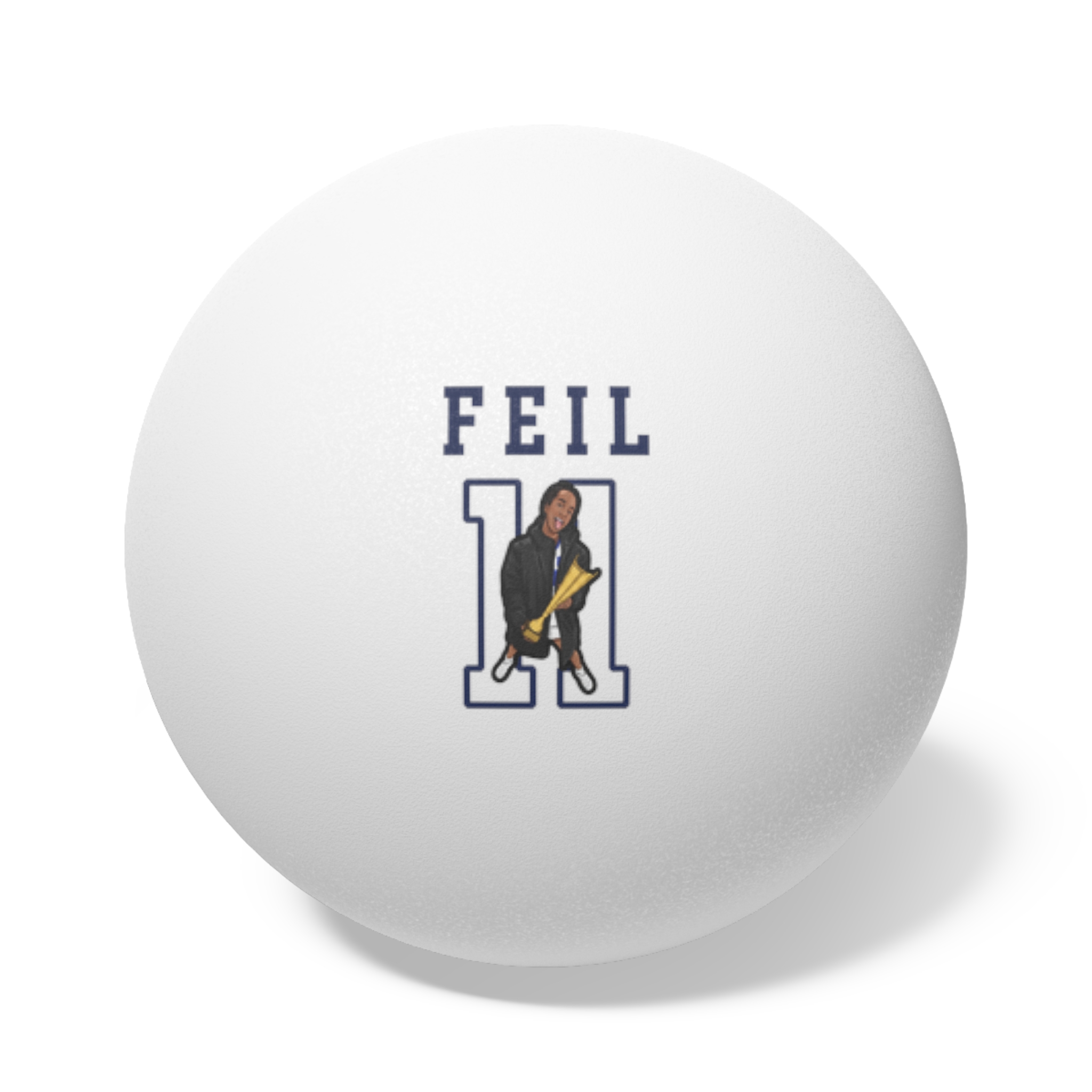 Ping Pong Balls, 6 pcs — character_shirsey in White