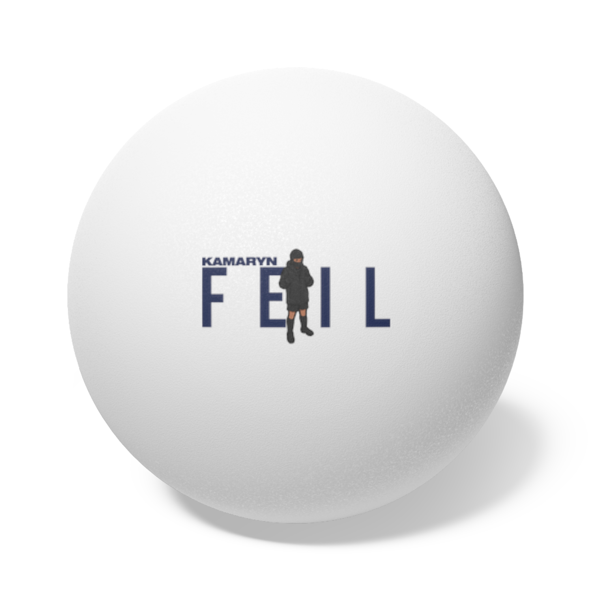 Ping Pong Balls, 6 pcs — character_player_name in White