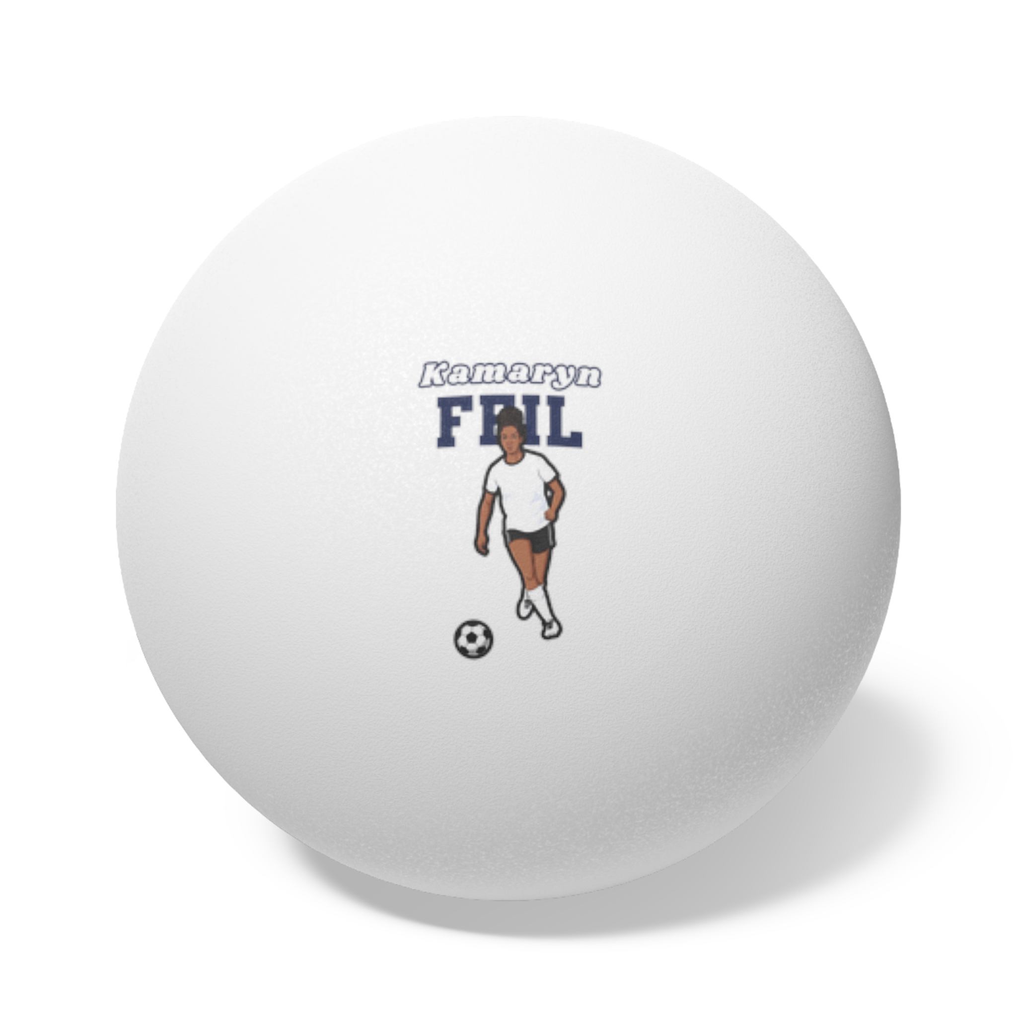 Ping Pong Balls, 6 pcs — character_name_arch in White