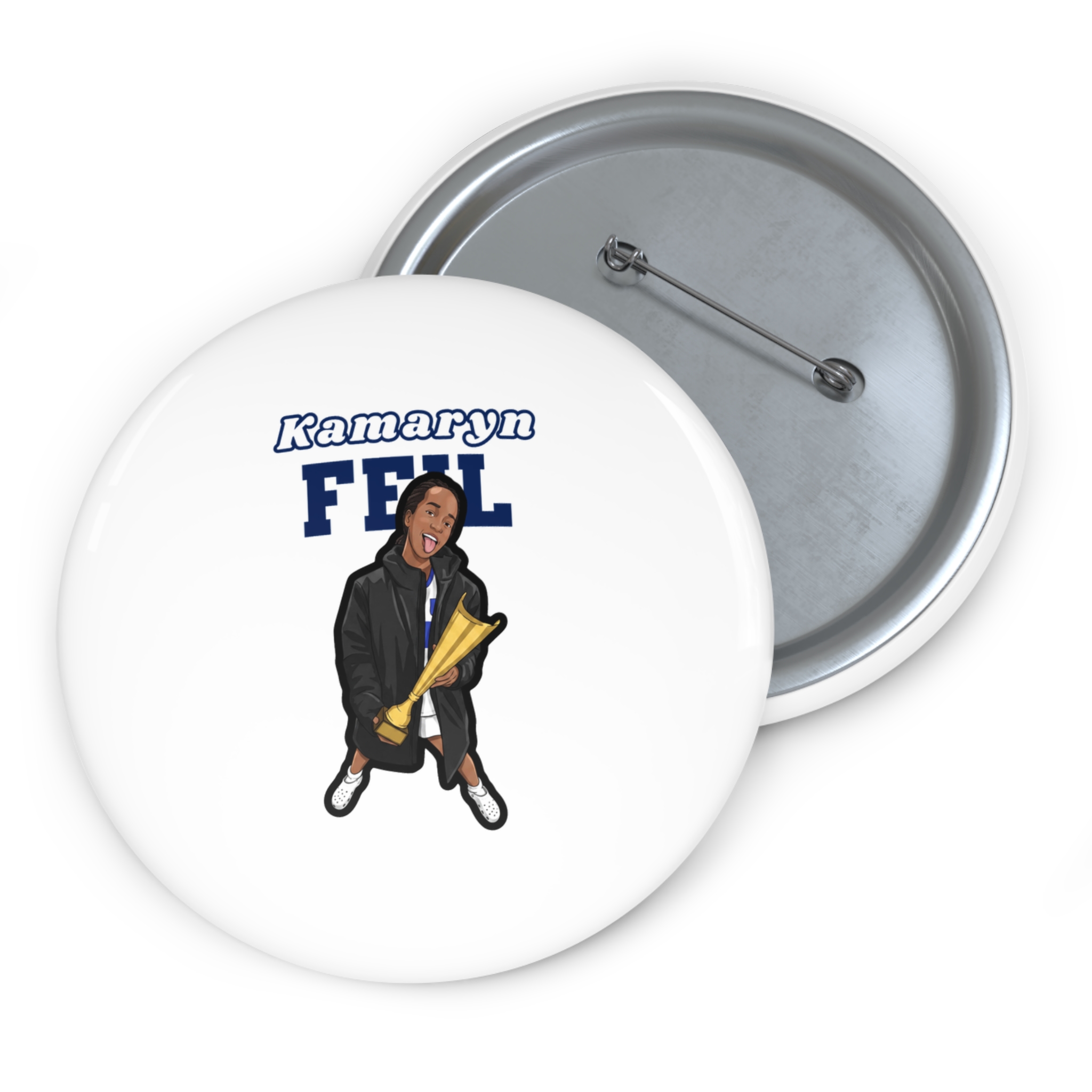 Game Day Pin — character_name_arch in Classic