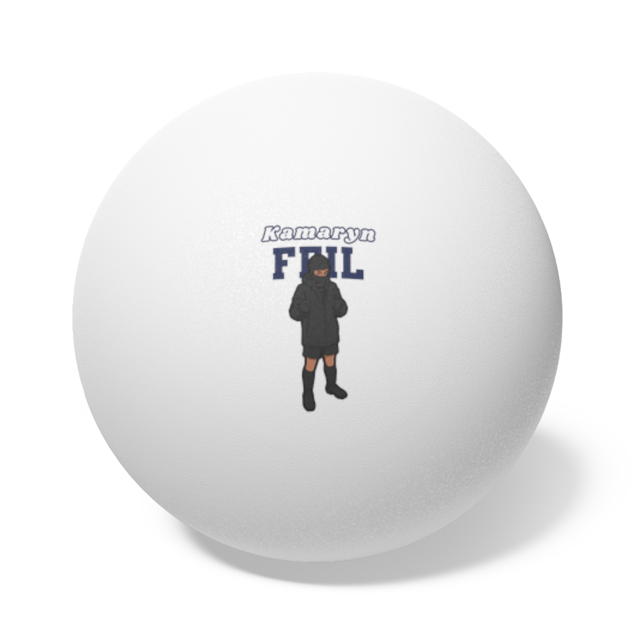 Ping Pong Balls, 6 pcs — character_name_arch in White