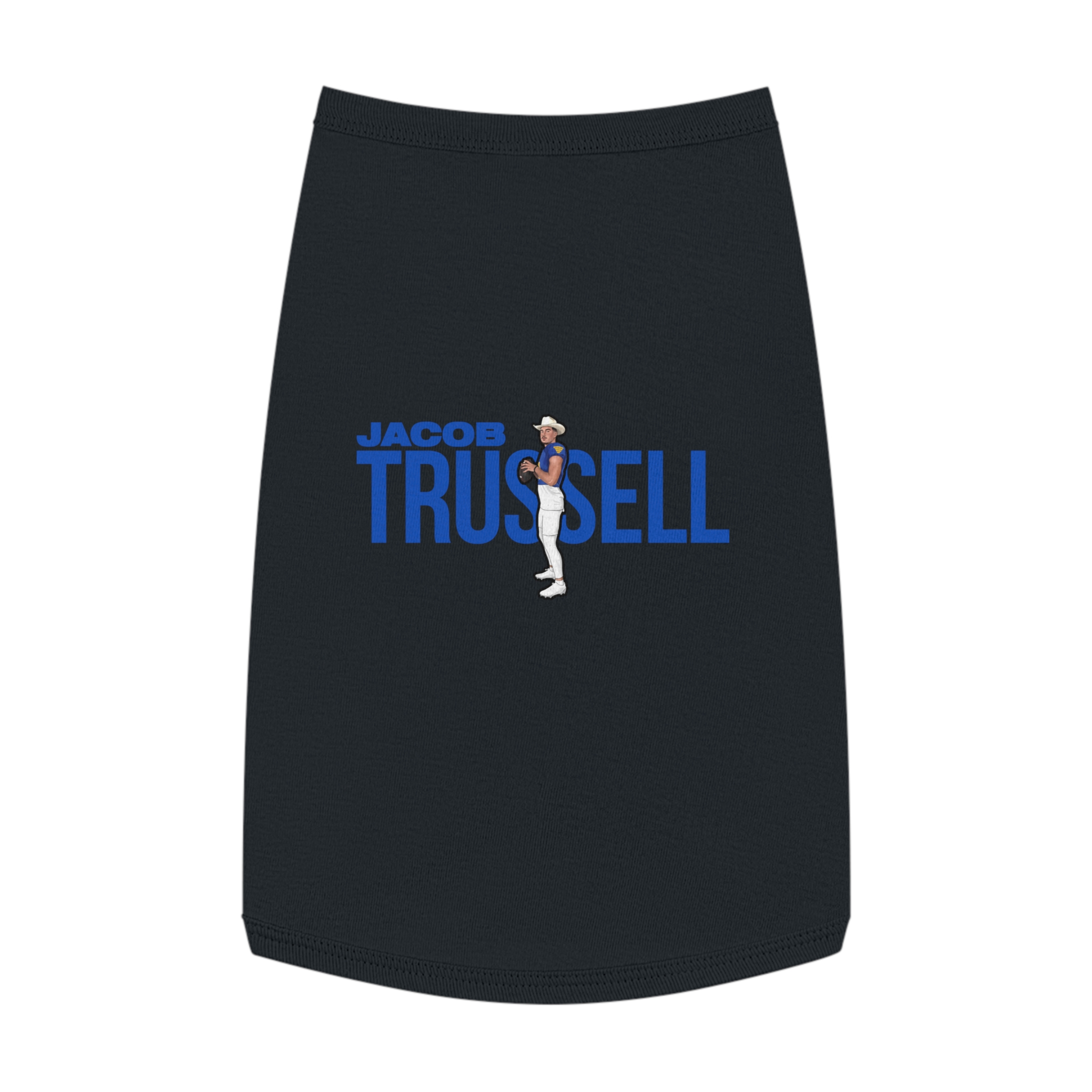 Pet Tank Top — character_player_name in White