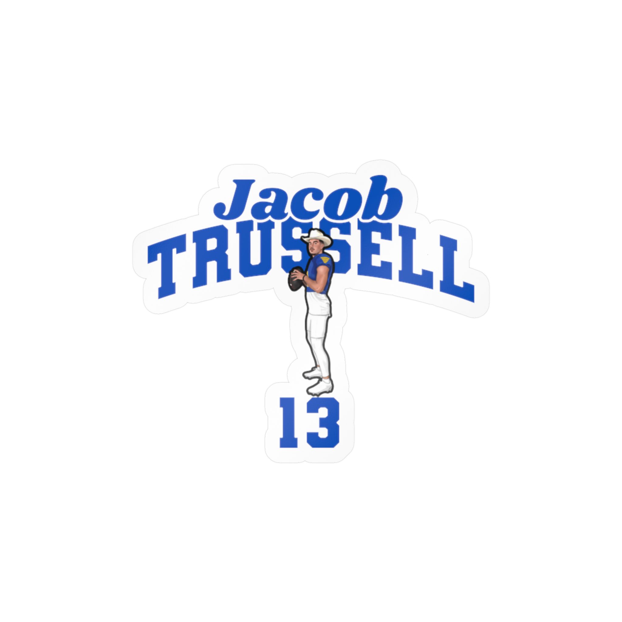 Vinyl Sticker — character_signature_arch in Classic