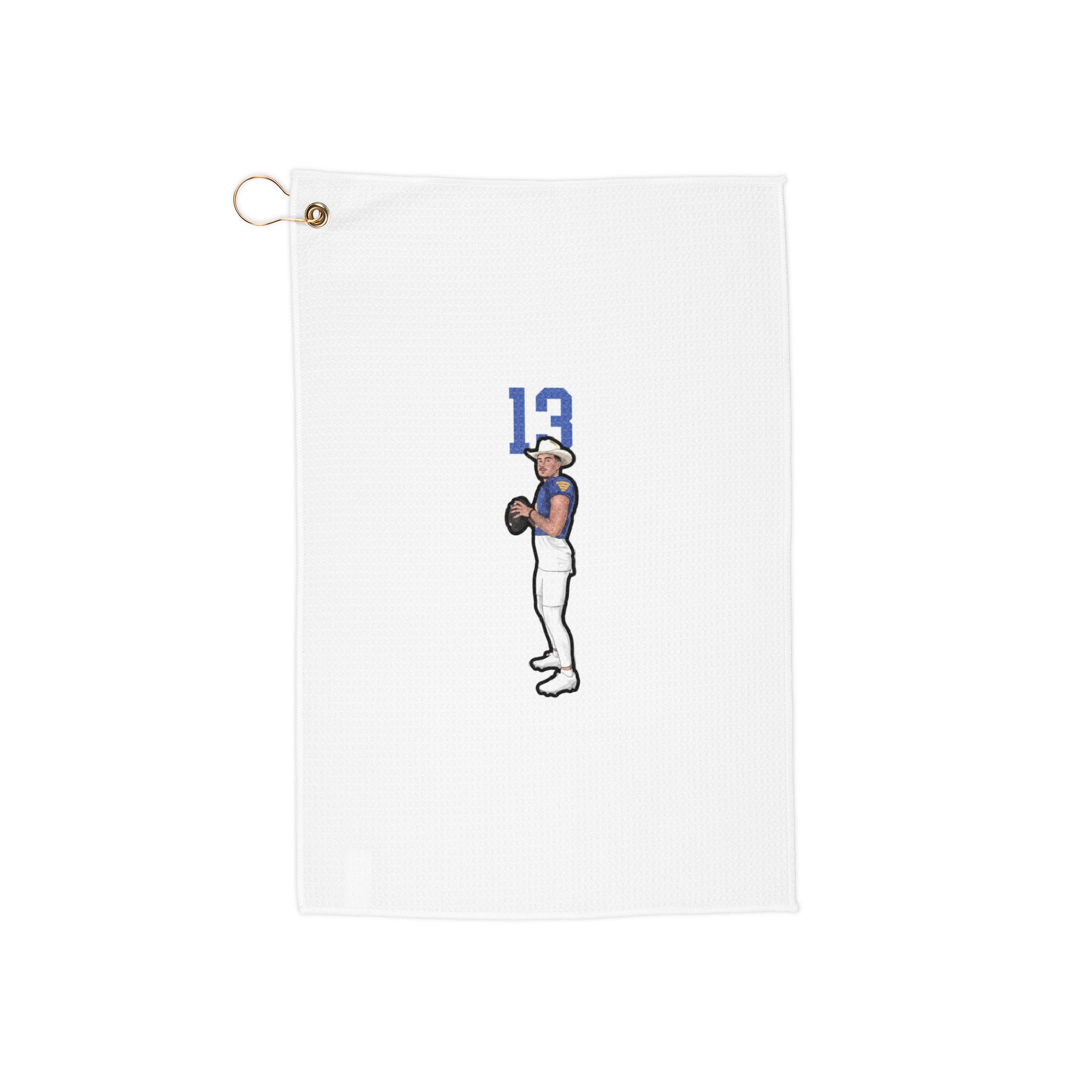 Golf Towel — character_number_top in Classic