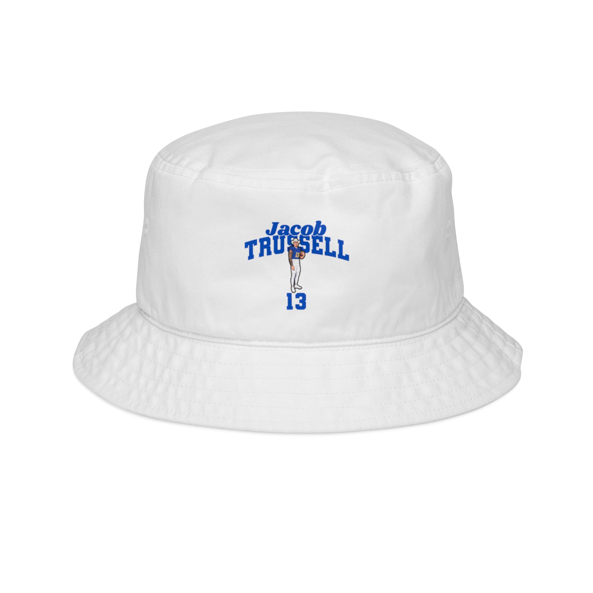 Bucket Hat — character_signature_arch in White