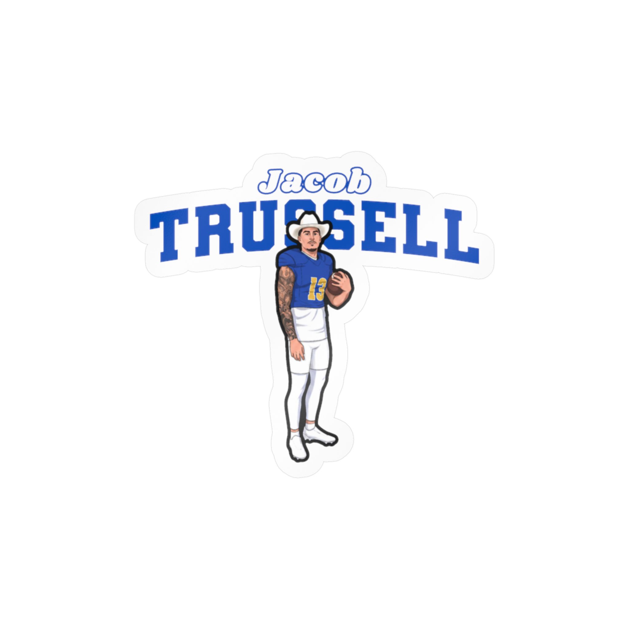 Vinyl Sticker — character_name_arch in Classic