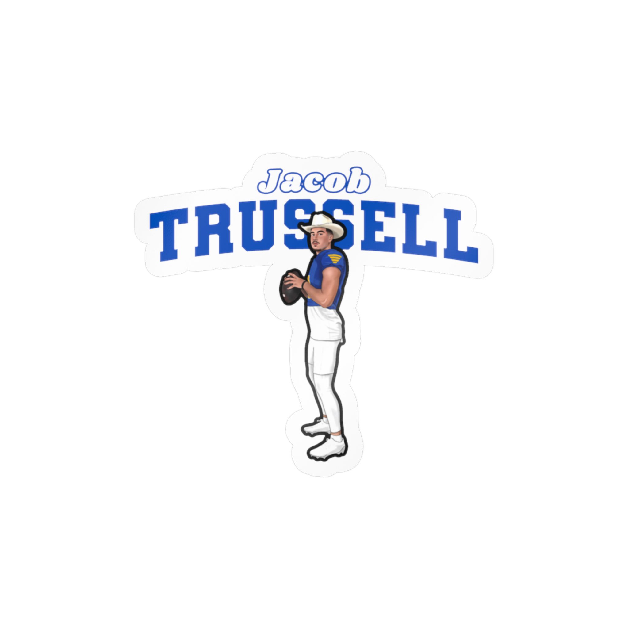 Vinyl Sticker — character_name_arch in Classic