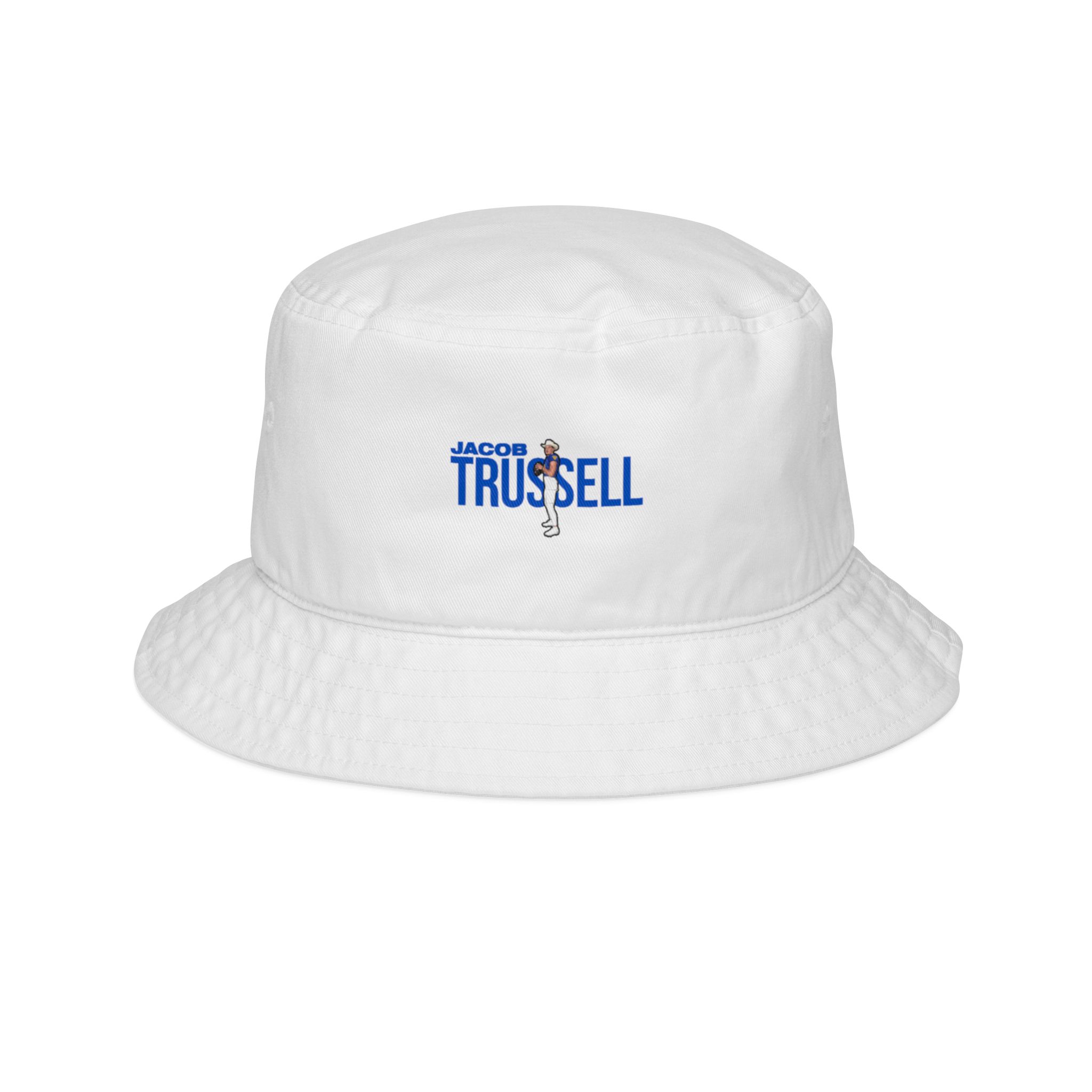 Bucket Hat — character_player_name in White