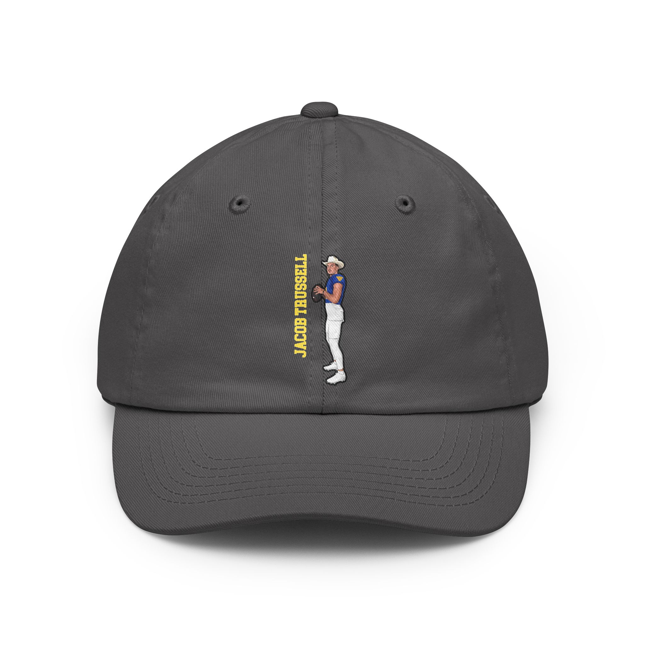 Classic Cap — character_name_vertical in Grey
