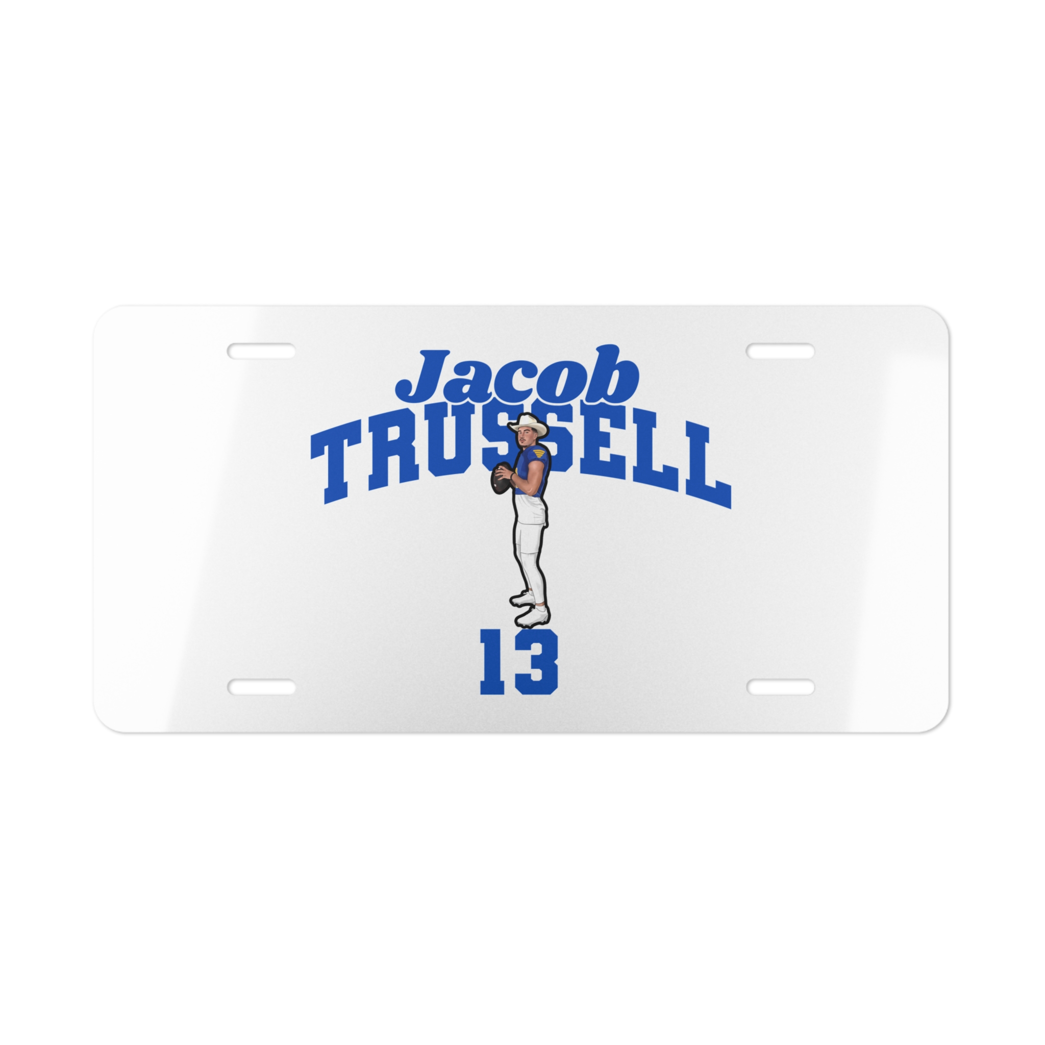 License Plate — character_signature_arch in Classic