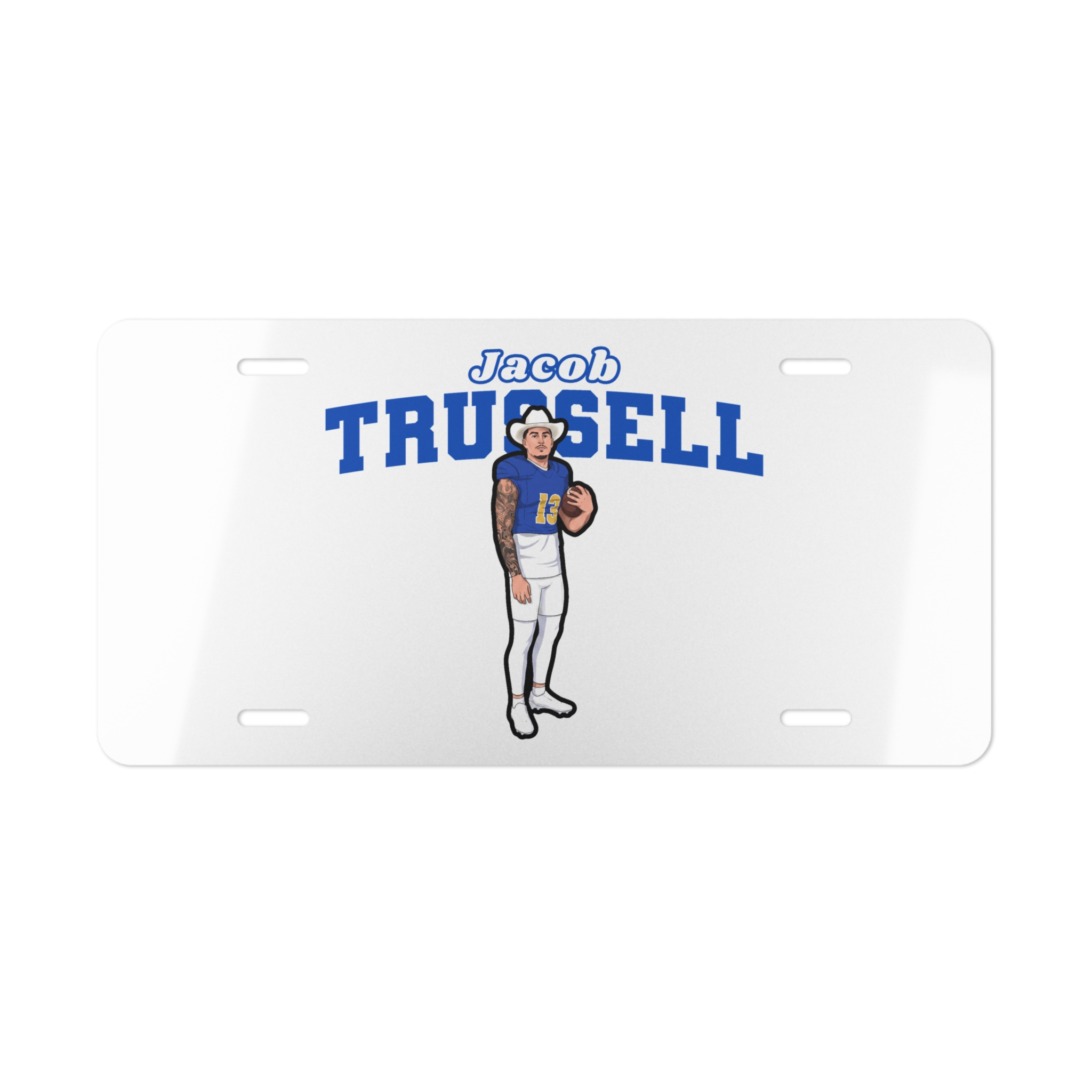License Plate — character_name_arch in Classic