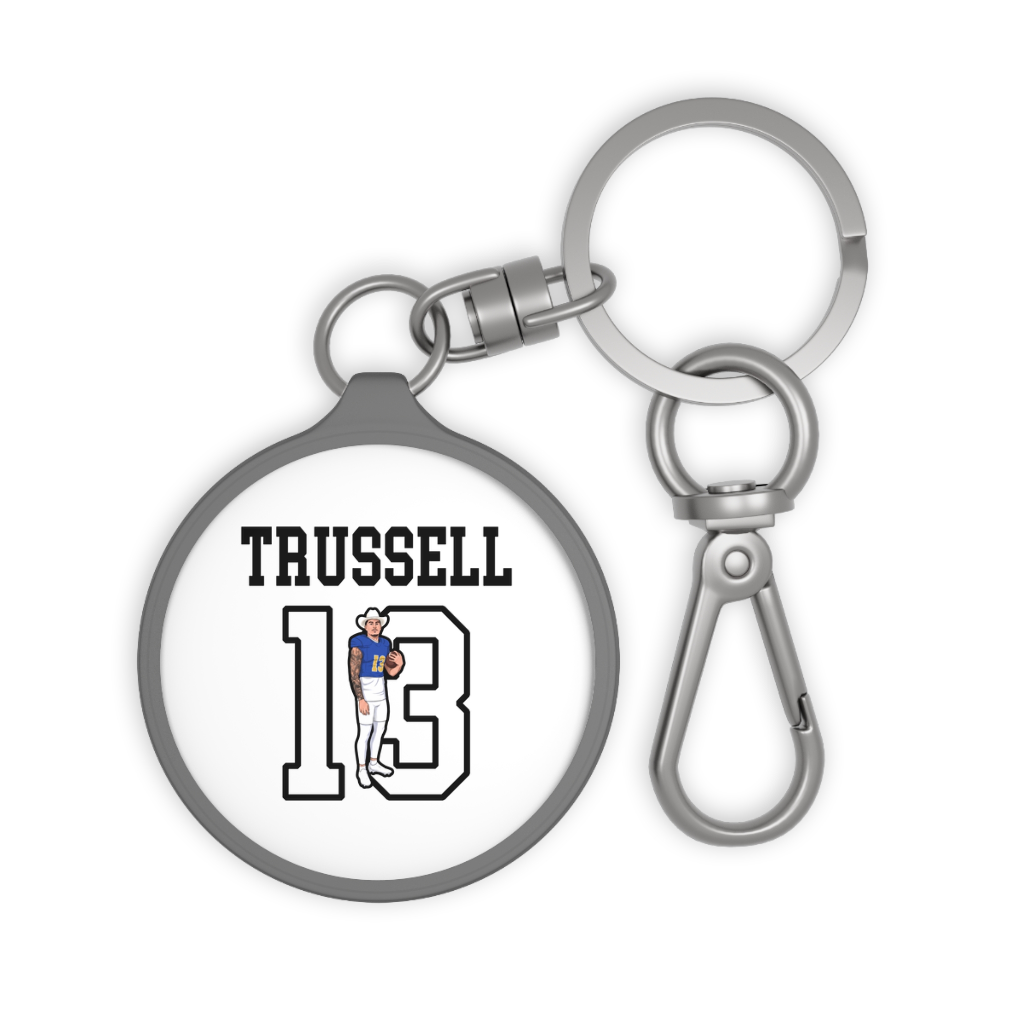 Keychain — character_shirsey in Grey