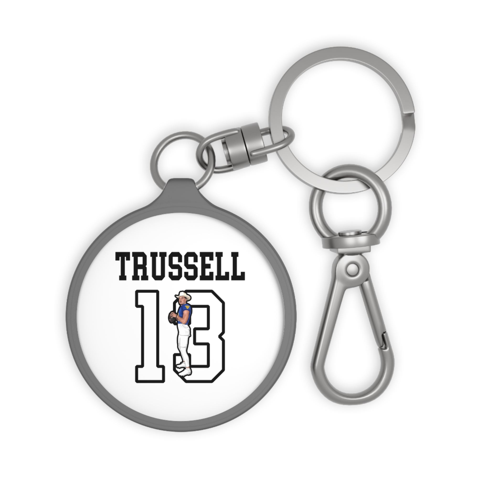 Keychain — character_shirsey in Grey