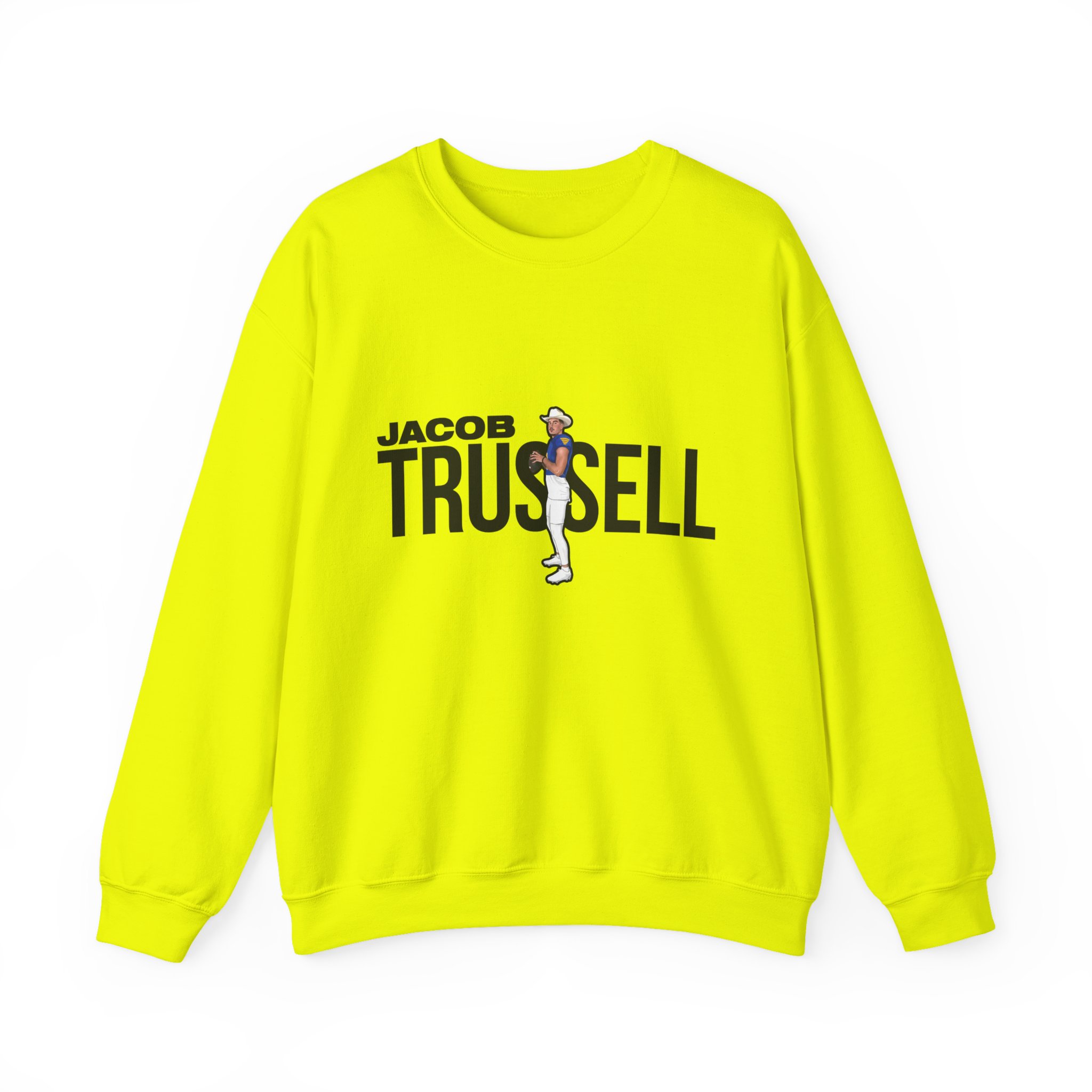 Crewneck Sweatshirt — character_player_name in Green