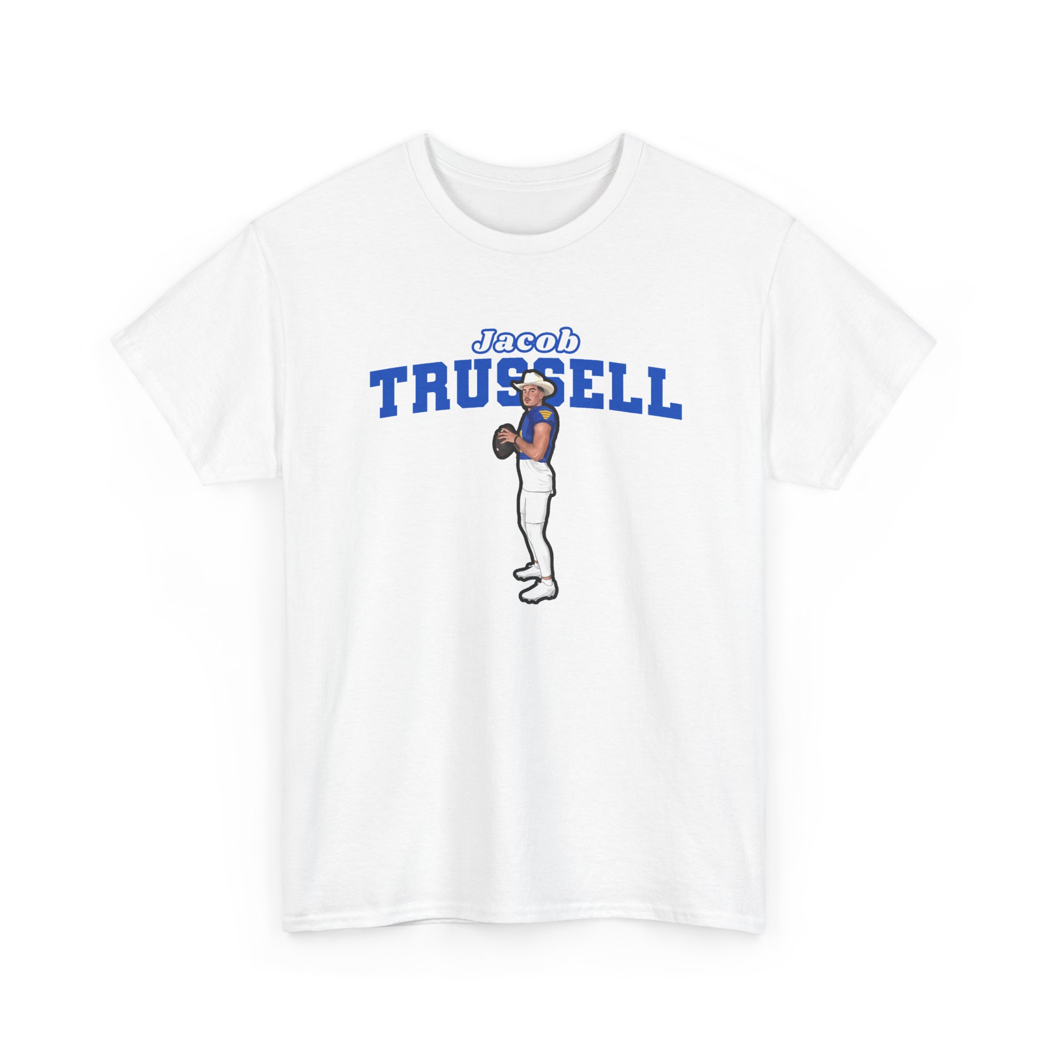 Tee — character_name_arch in White