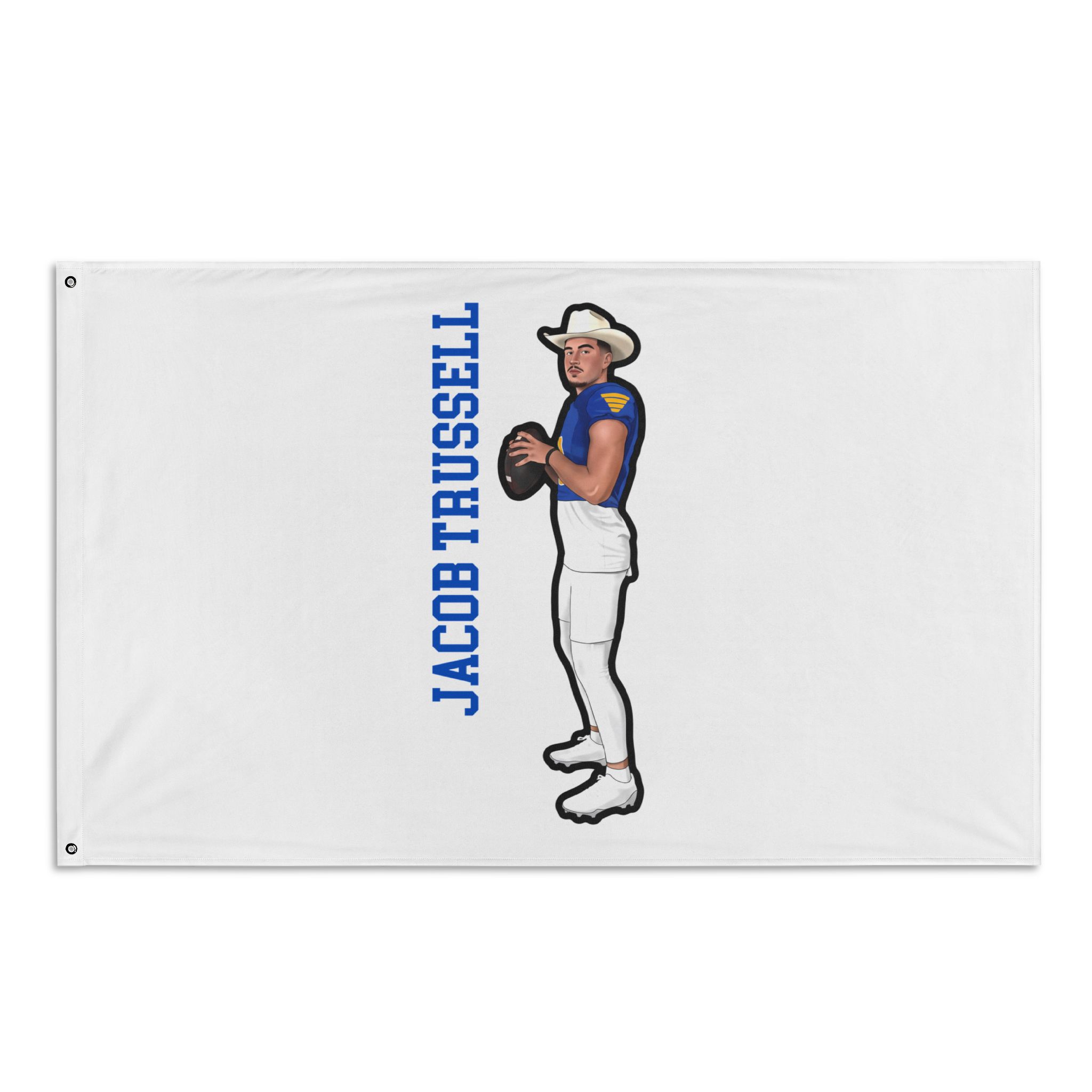 Flag (35 × 56 in) — character_name_vertical in Classic