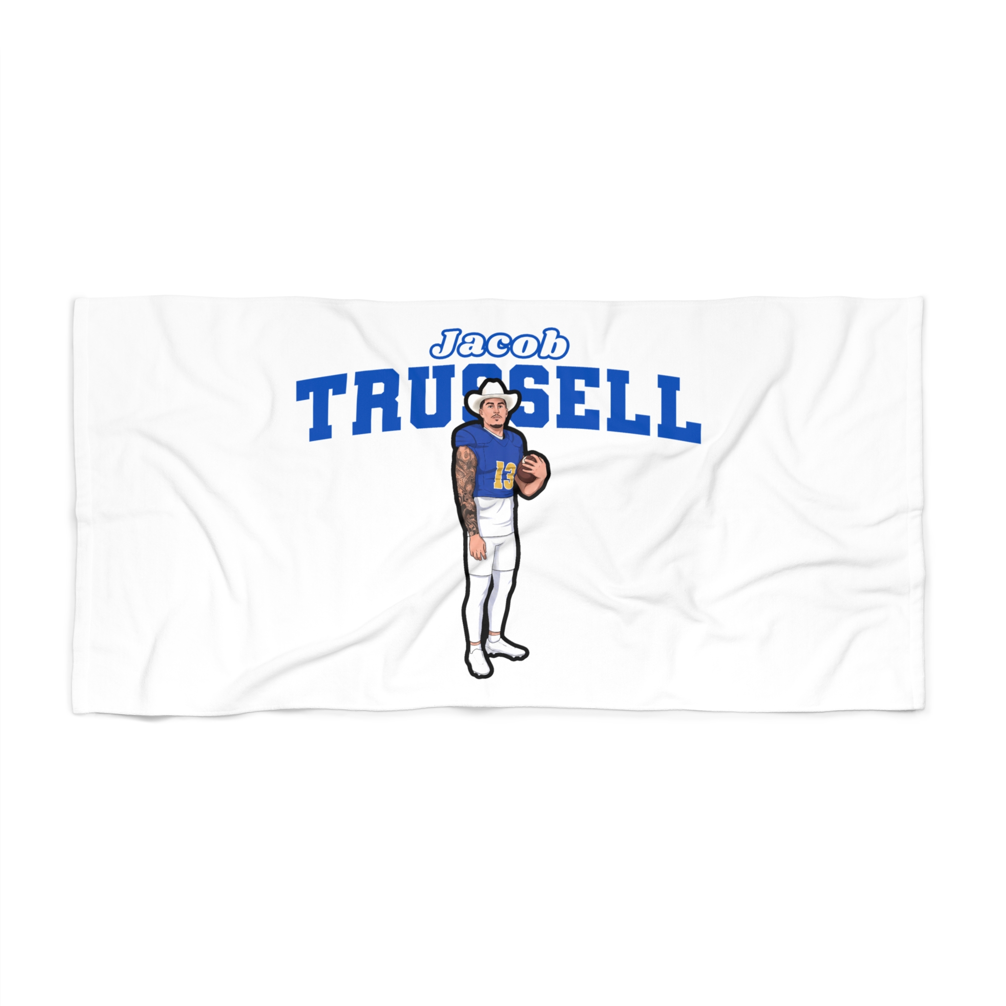 Beach Towel — character_name_arch in Classic