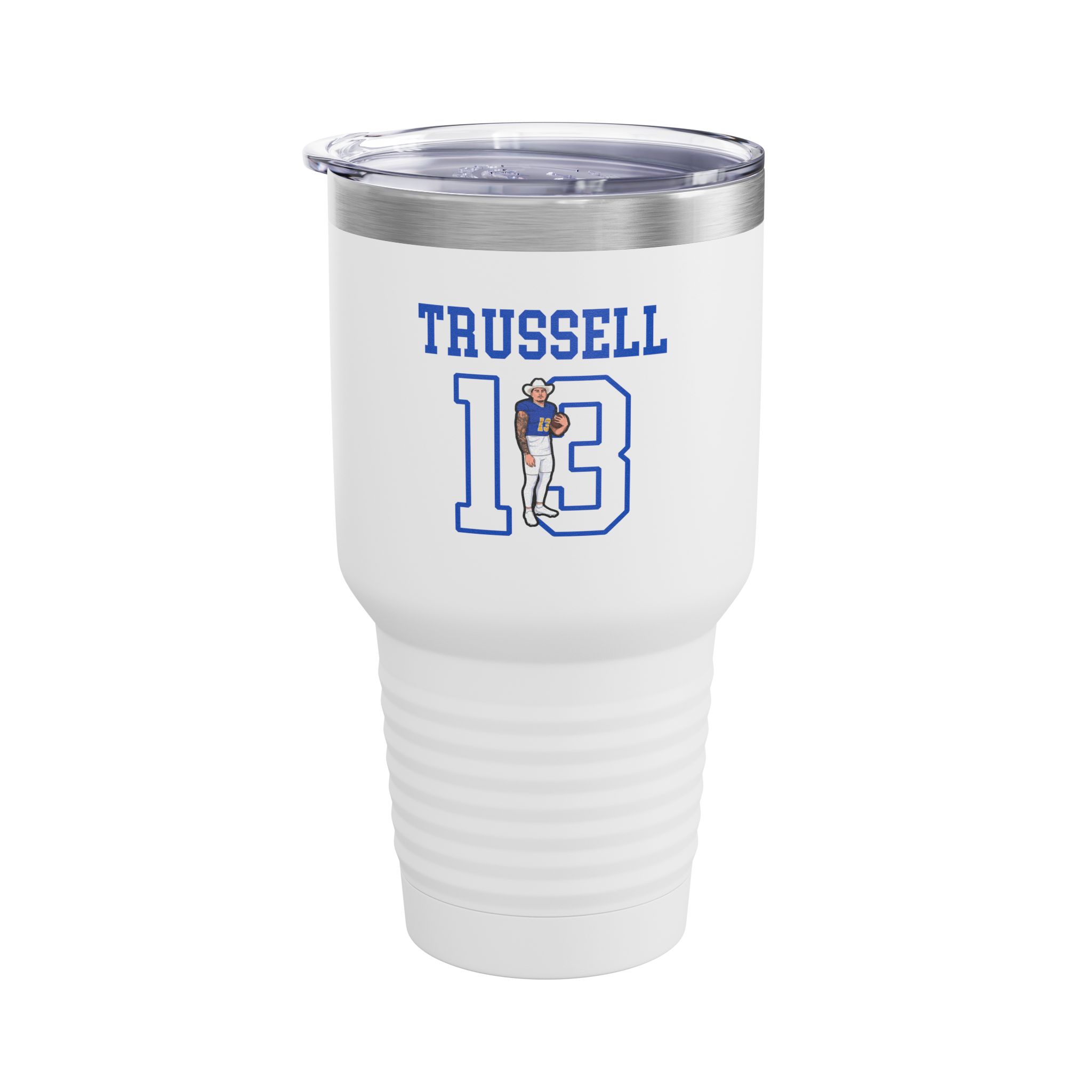 30oz Tumbler — character_shirsey in White